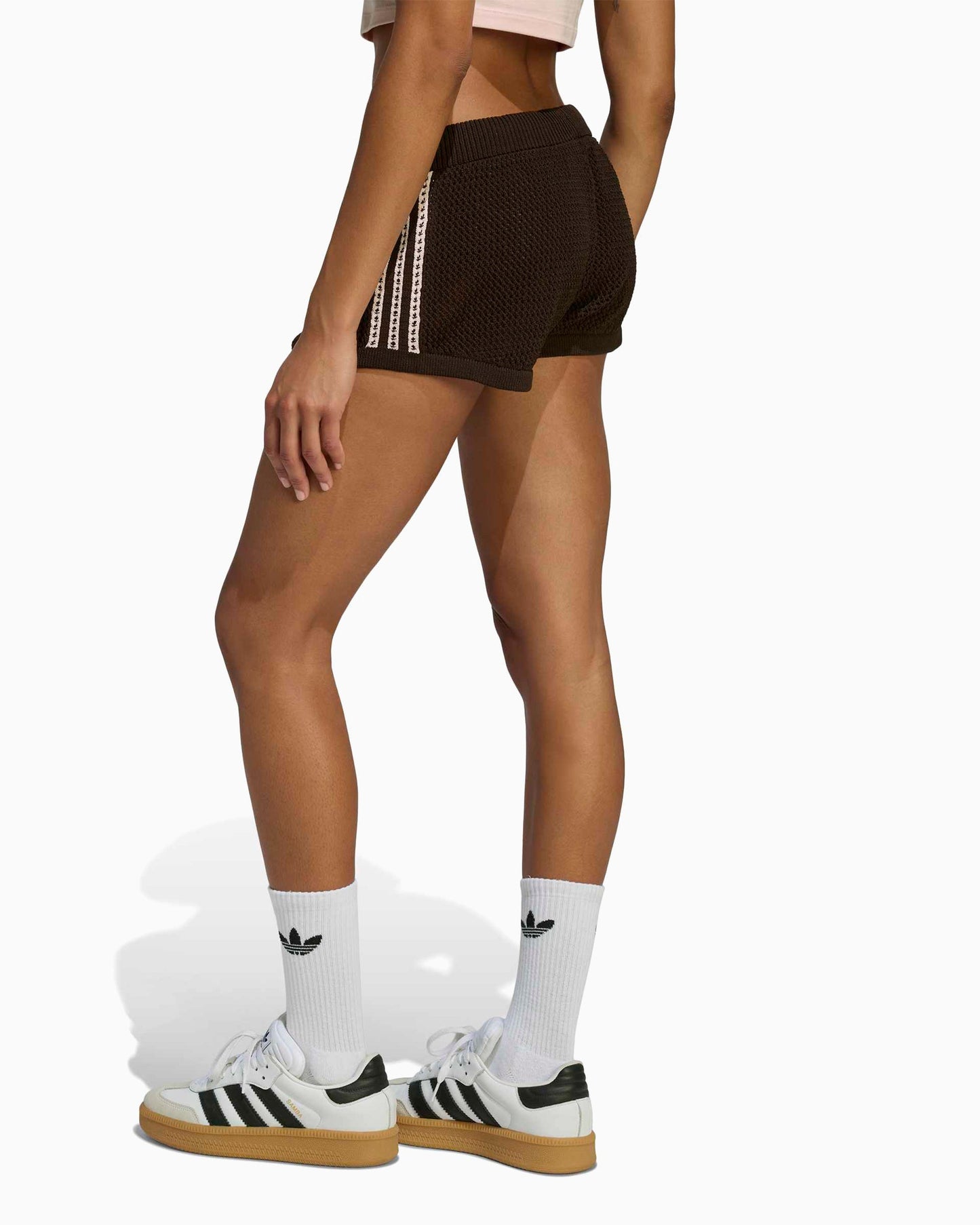 Pantalones cortos Slim adidas Originals Crochet para mujer