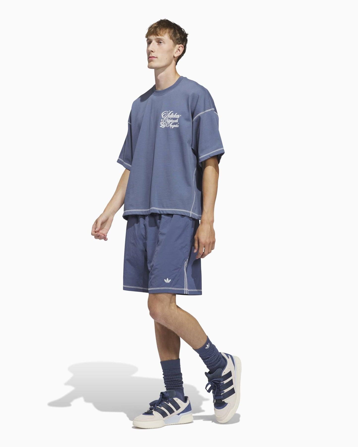 Pantalones cortos Relaxed adidas Originals Los Angeles Long Beach Unisex