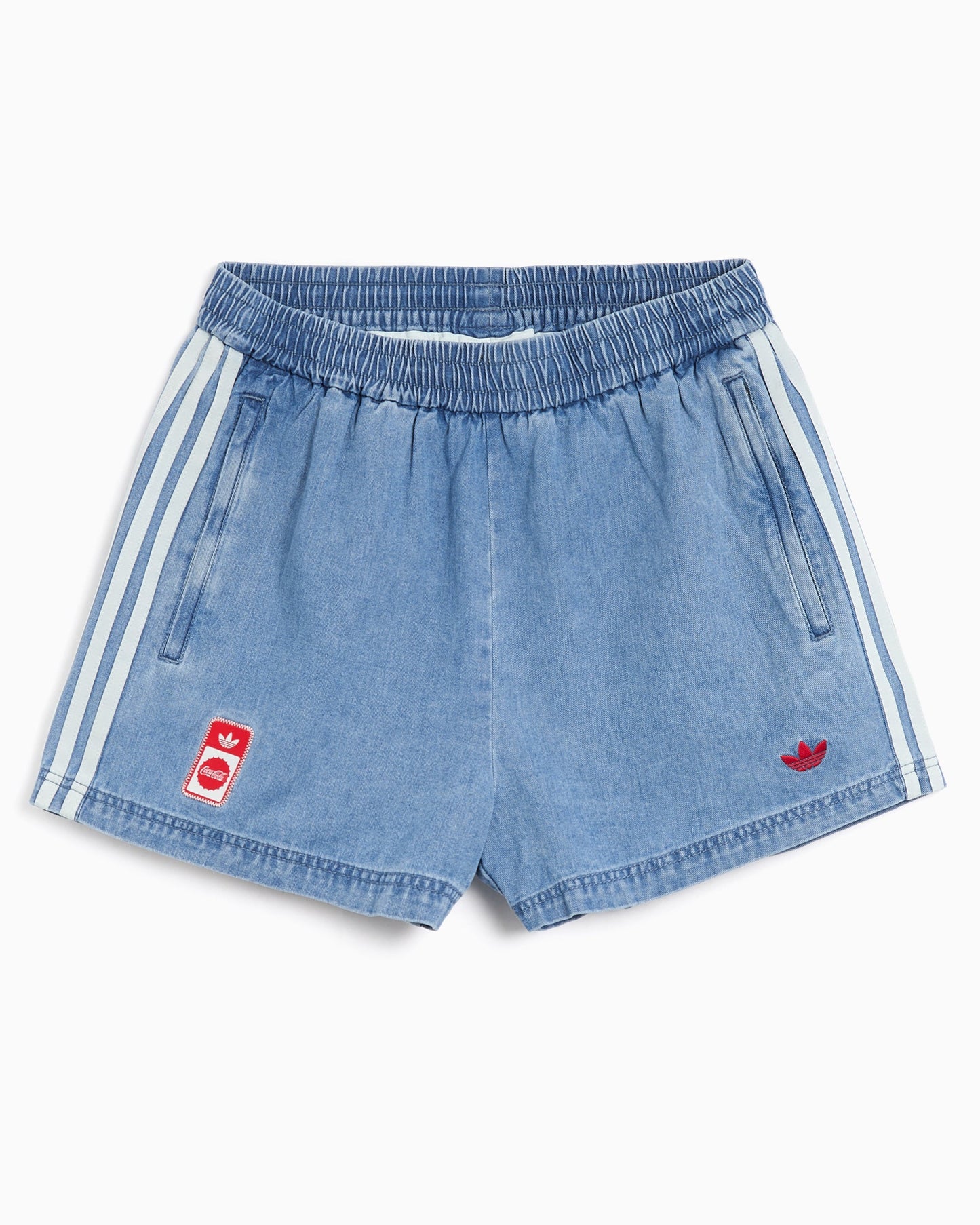 Pantalones cortos adidas Originals x Coca-Cola Denim para mujer