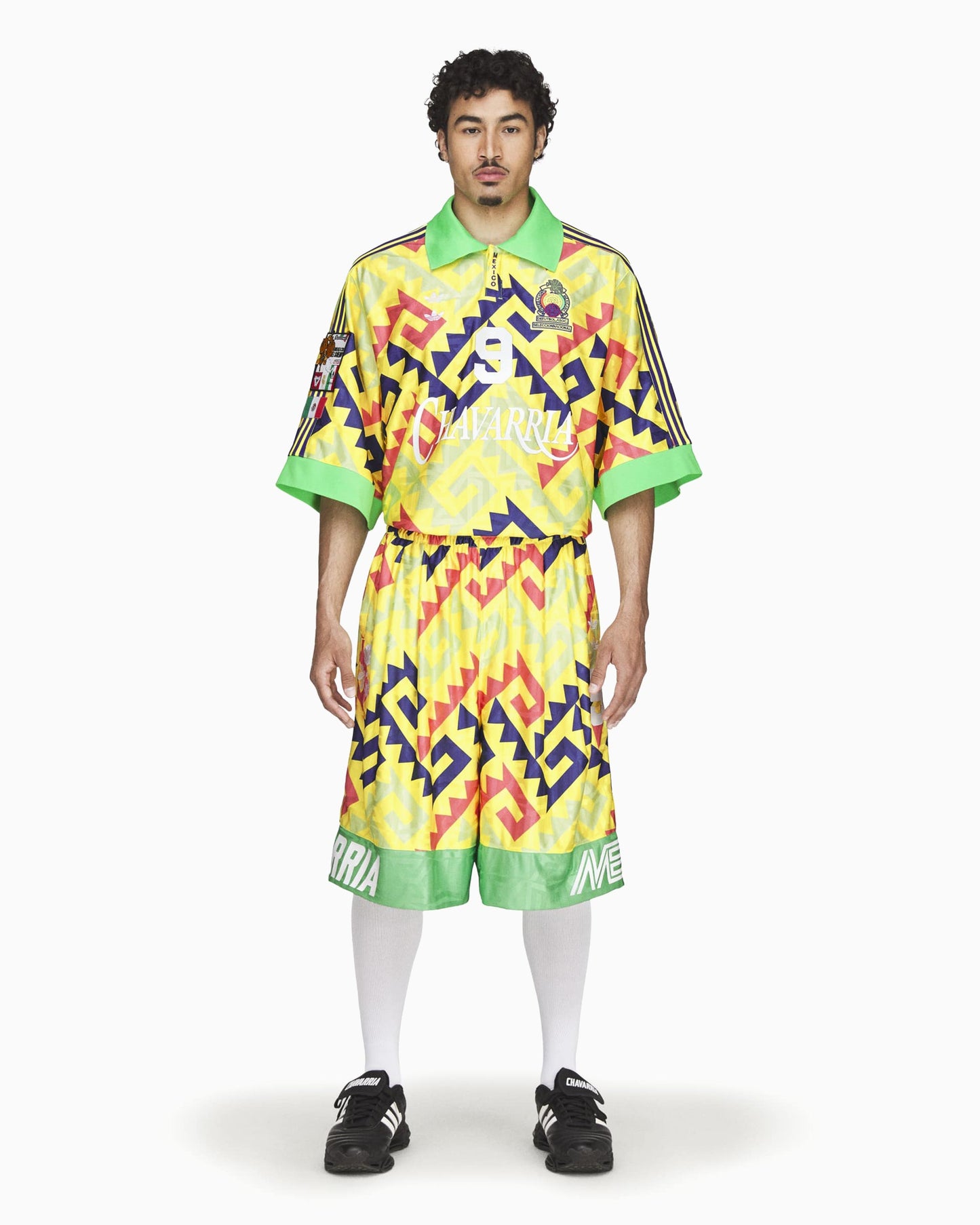 Pantalones cortos Oversize adidas Originals x Willy Chavarria Goalkeeper para hombre