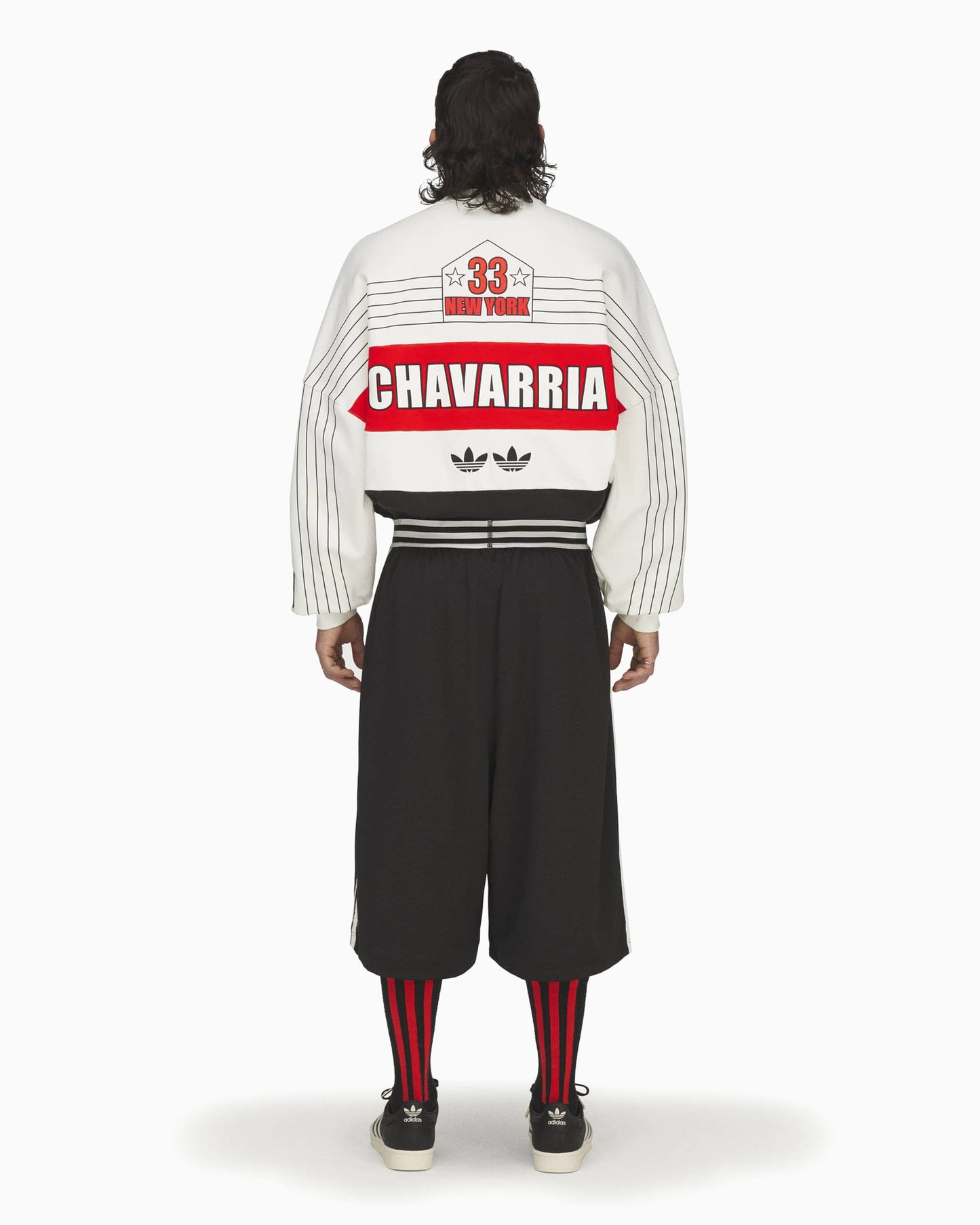 Pantalones cortos Oversize adidas Originals x Willy Chavarria Mesh para hombre