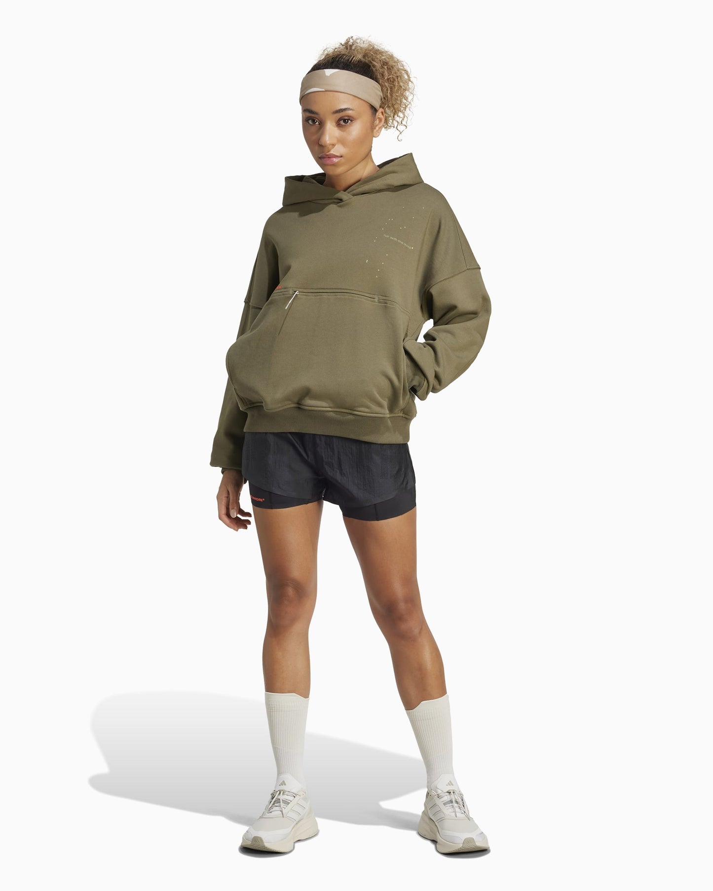 Pantalones cortos adidas Performance x H.Koumori Running 2 in 1 para mujer