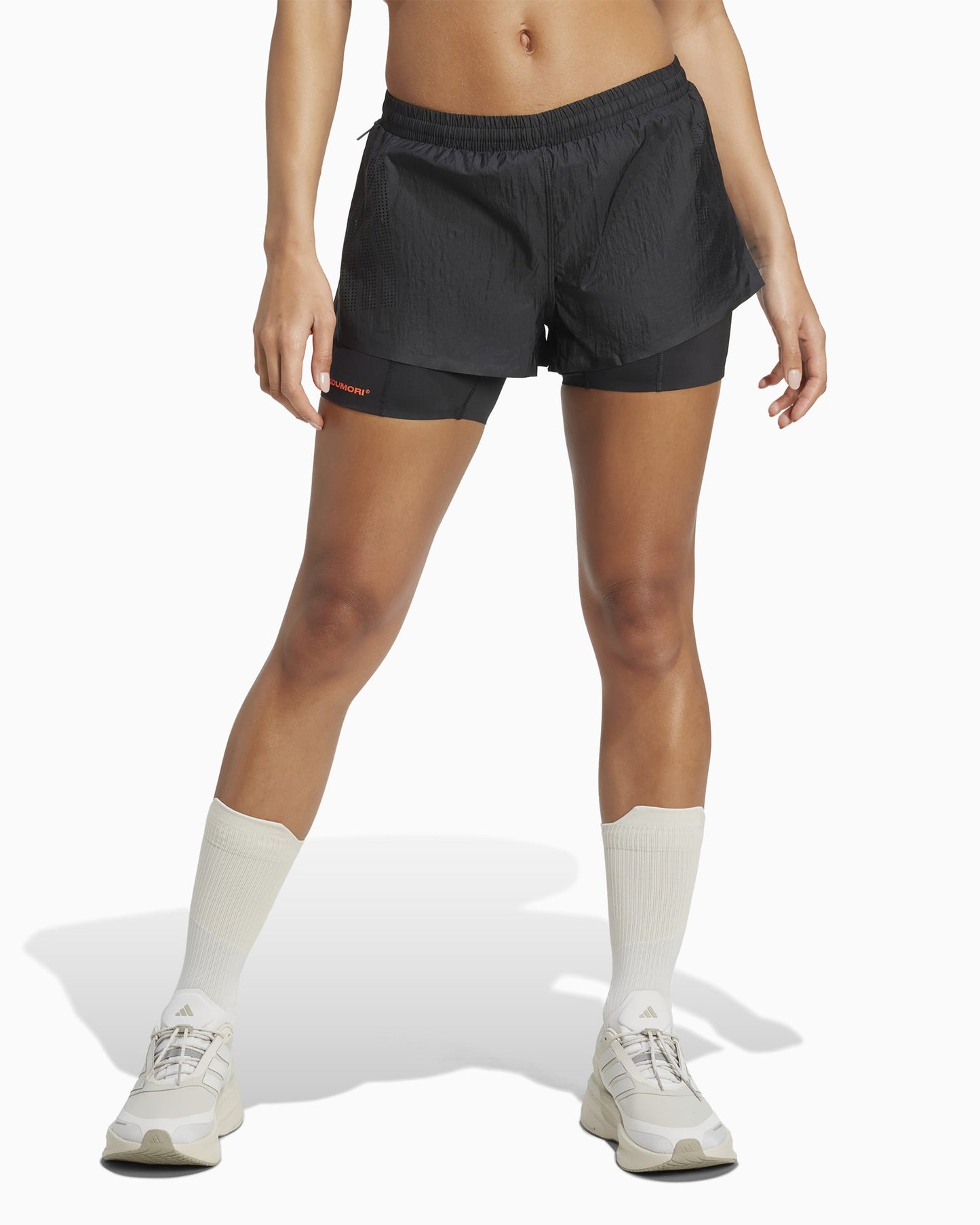 Pantalones cortos adidas Performance x H.Koumori Running 2 in 1 para mujer