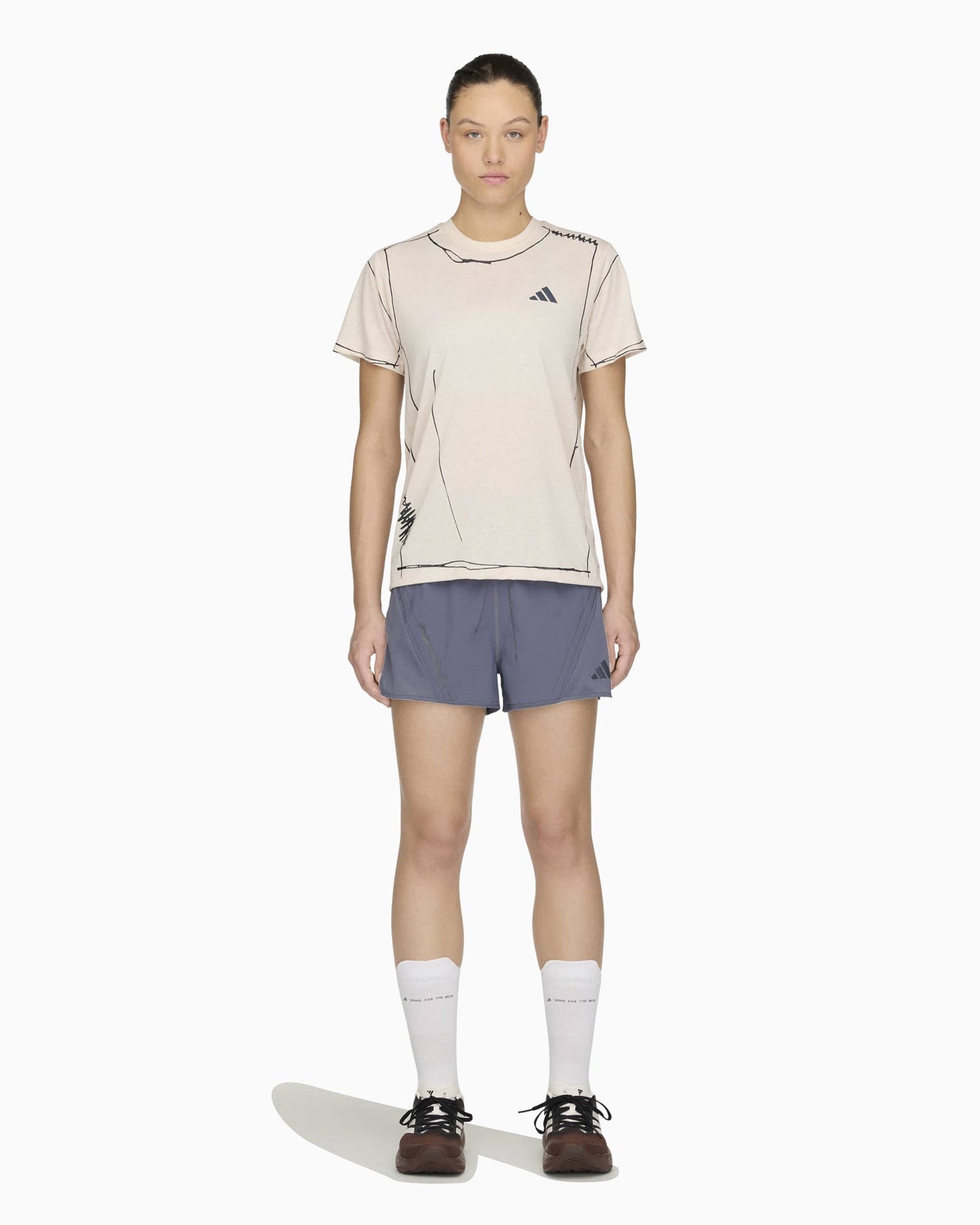 Pantalones cortos adidas Performance x Song For The Mute Running adi365 para mujer