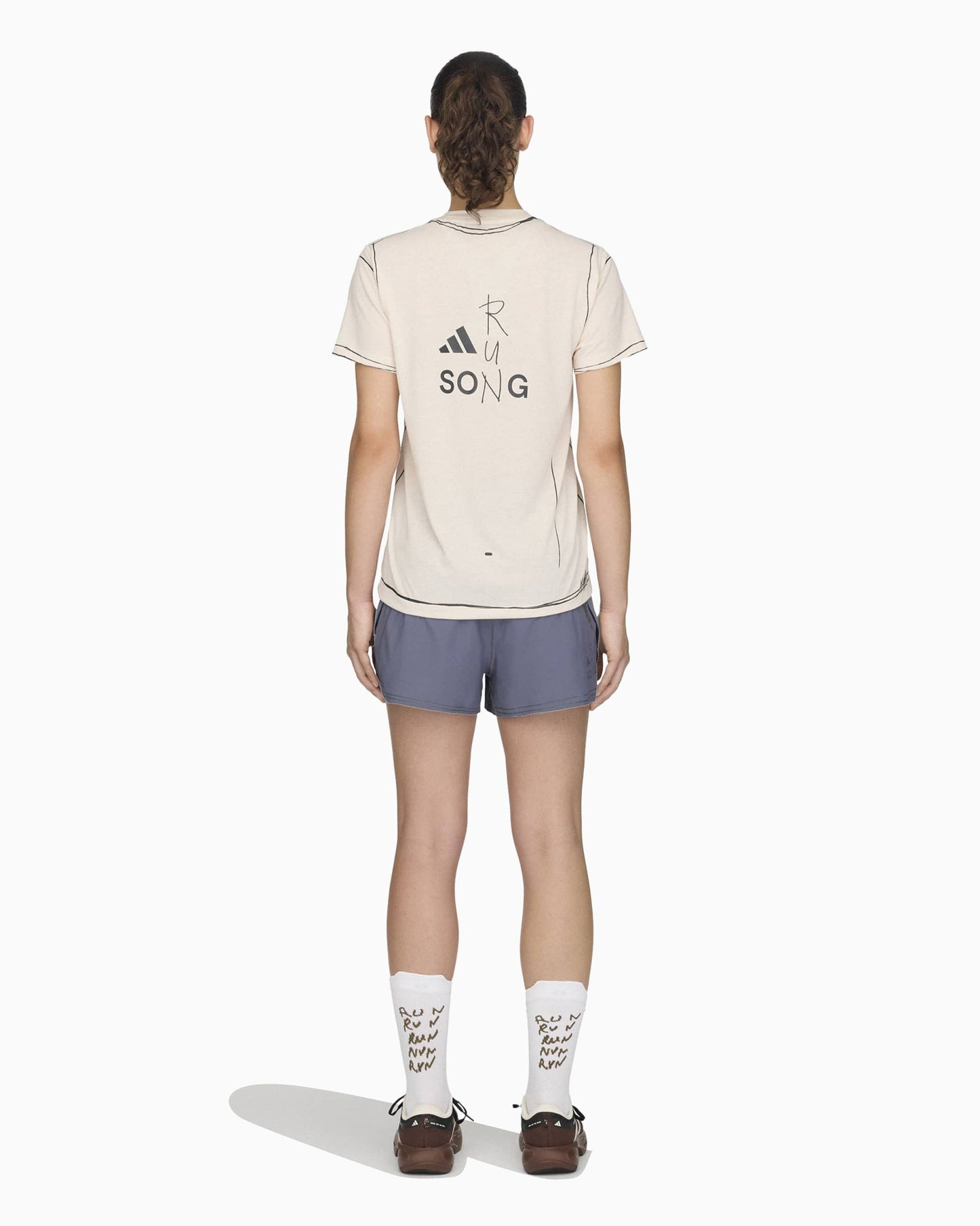 Pantalones cortos adidas Performance x Song For The Mute Running adi365 para mujer