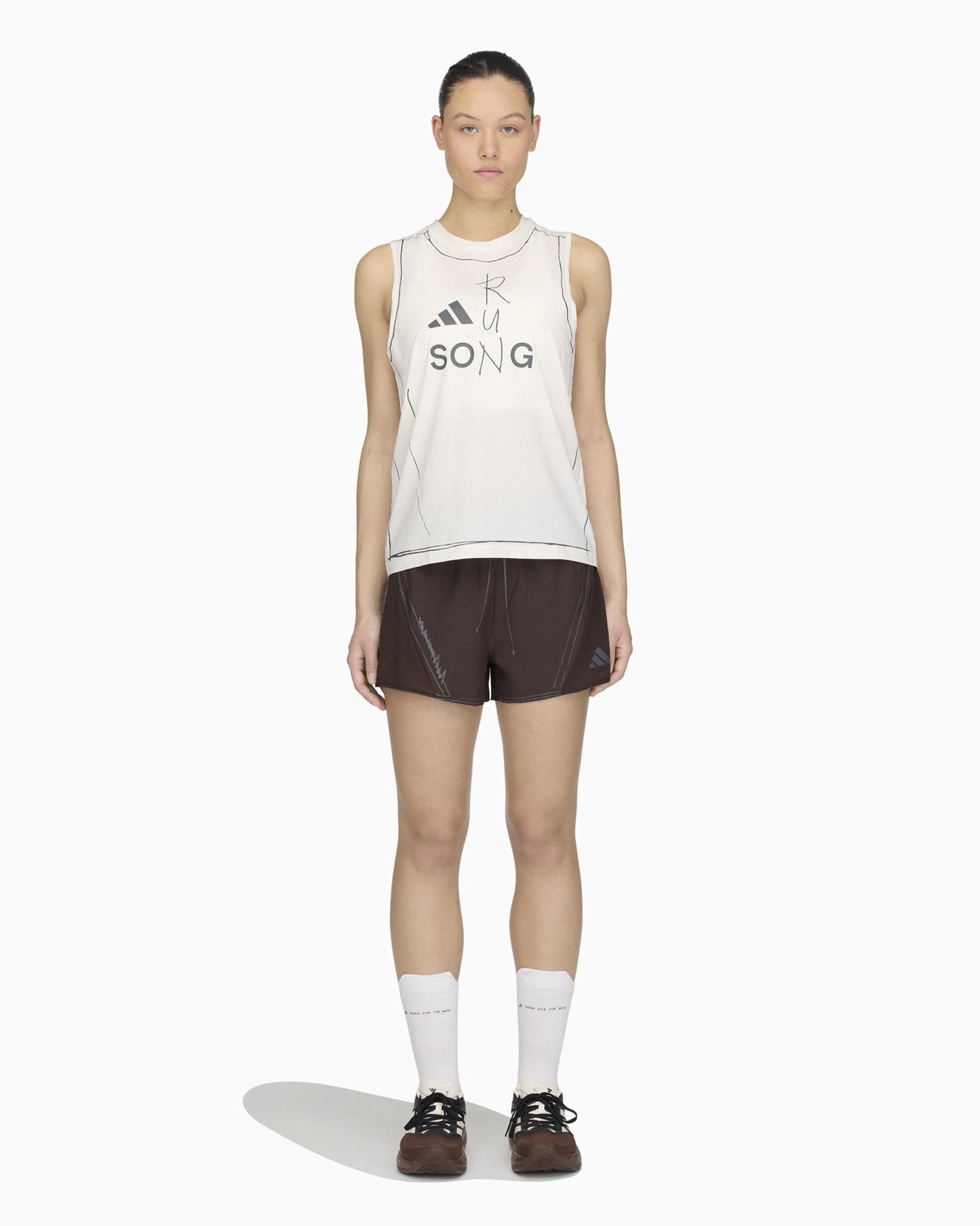Pantalones cortos adidas Performance x Song For The Mute Running adi365 para mujer