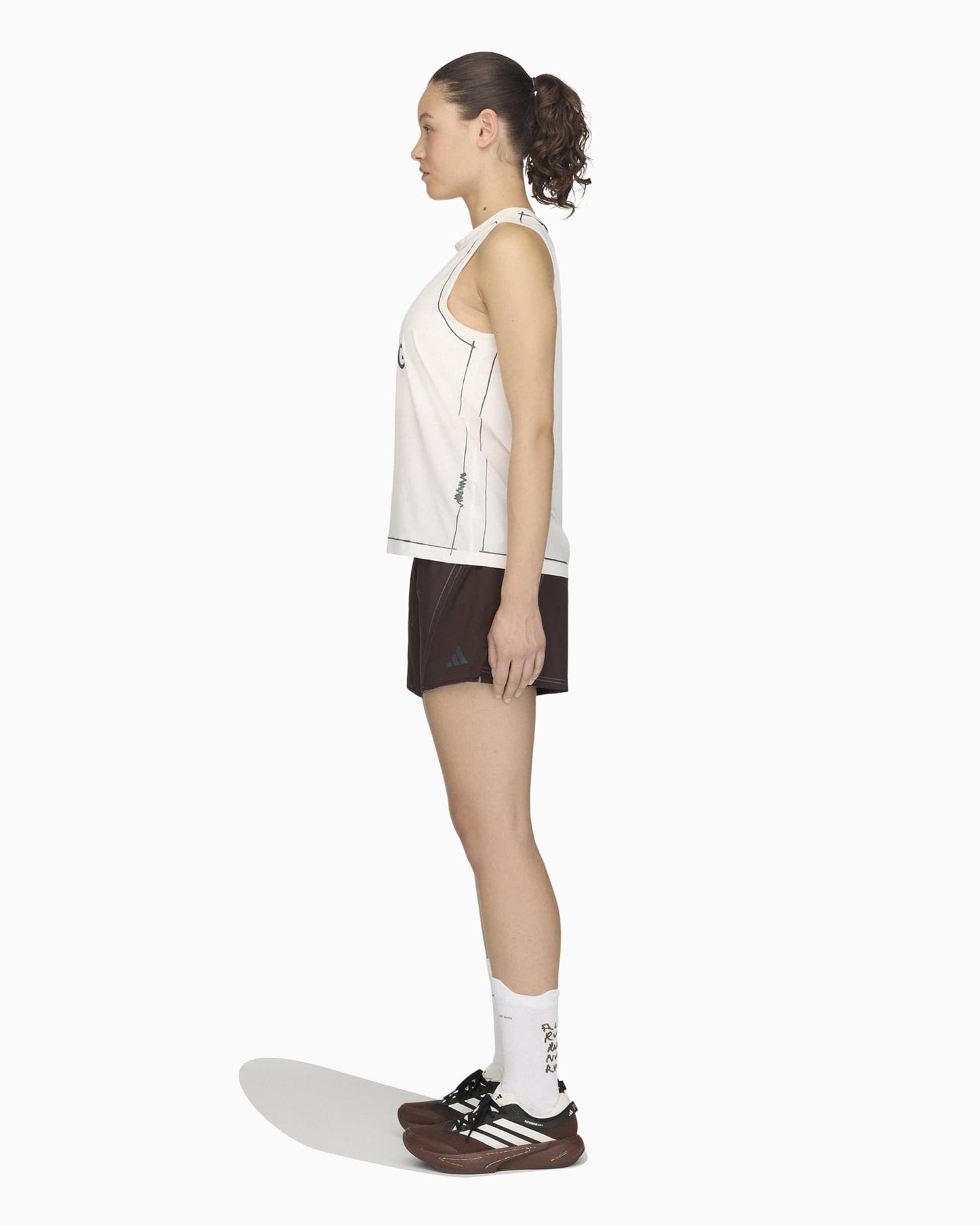 Pantalones cortos adidas Performance x Song For The Mute Running adi365 para mujer