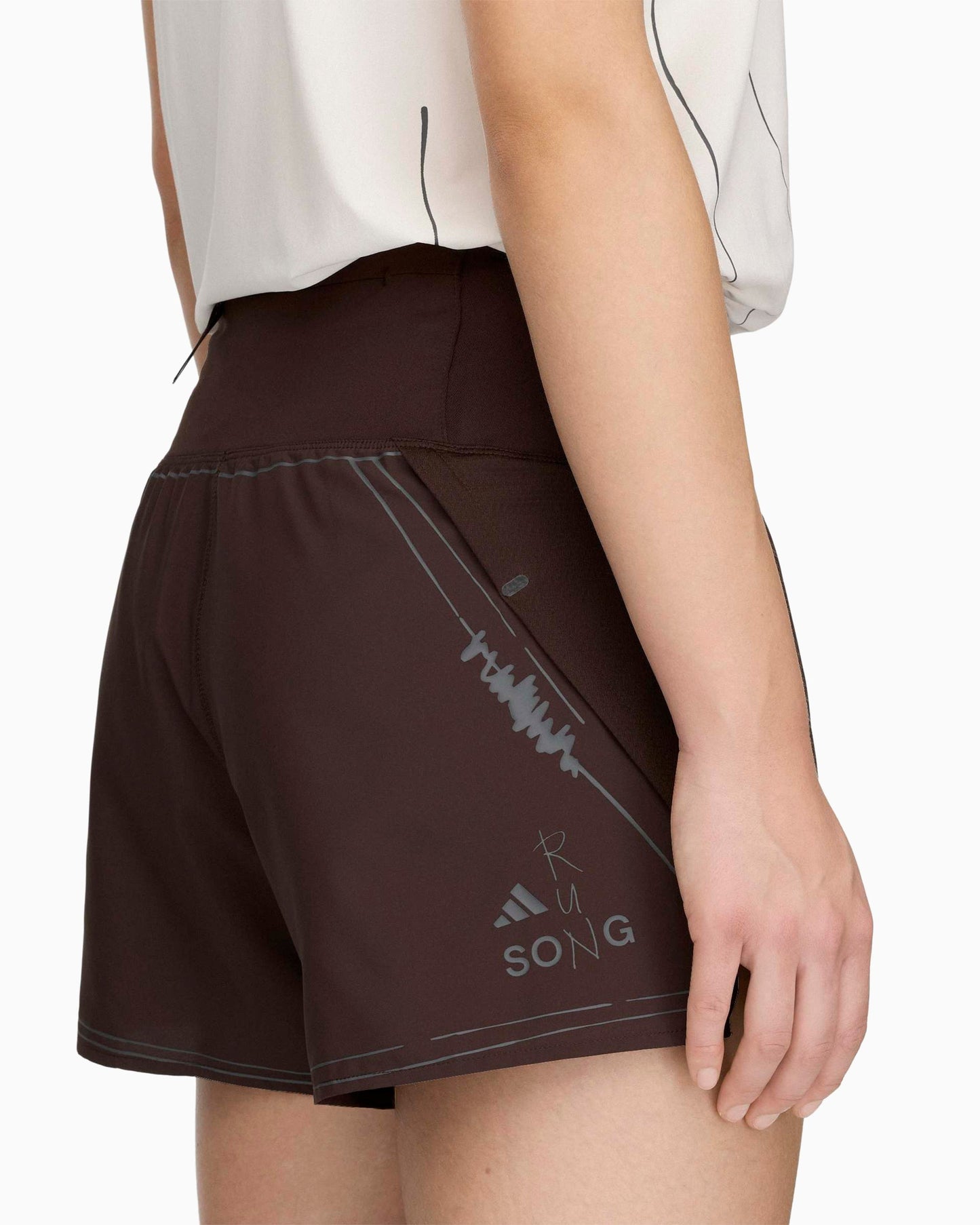 Pantalones cortos adidas Performance x Song For The Mute Running adi365 para mujer