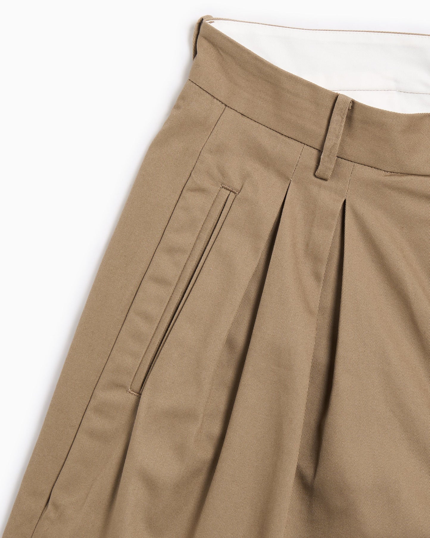 Pantalones cortos Brain Dead x Brooks Brothers Pleated Chino para hombre