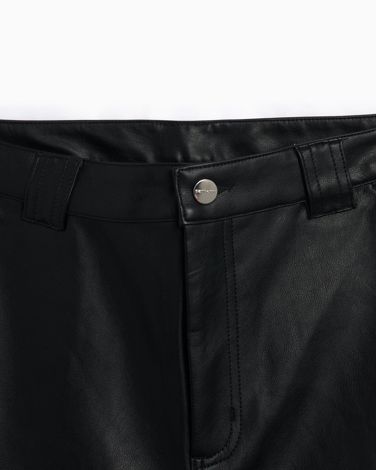 Pantalones cortos Relaxed Carhartt WIP Norwich Women's DK Pleather Shorts para mujer