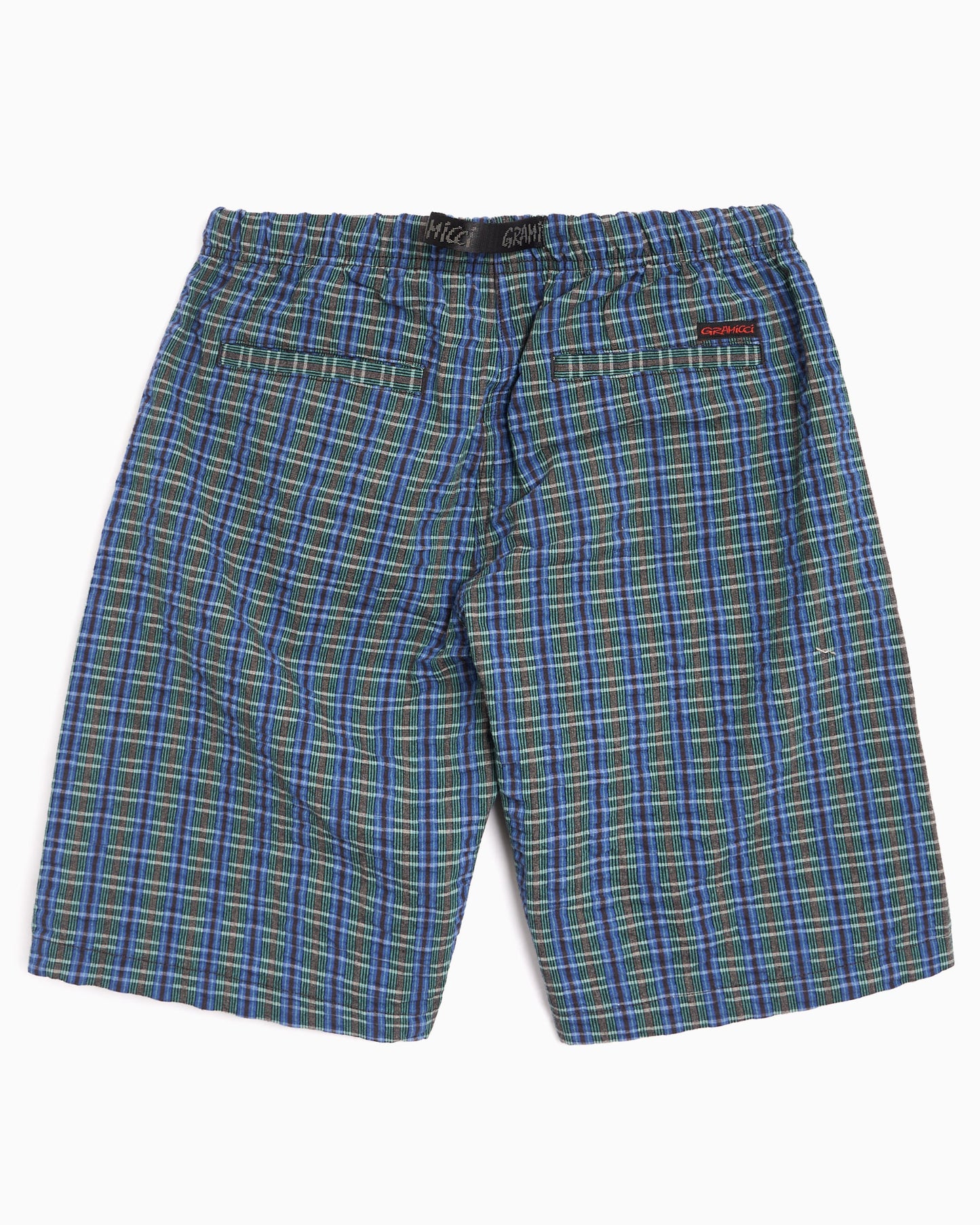Pantalones cortos de cuadros Relaxed Gramicci O.G. G-Short Seersucker para hombre