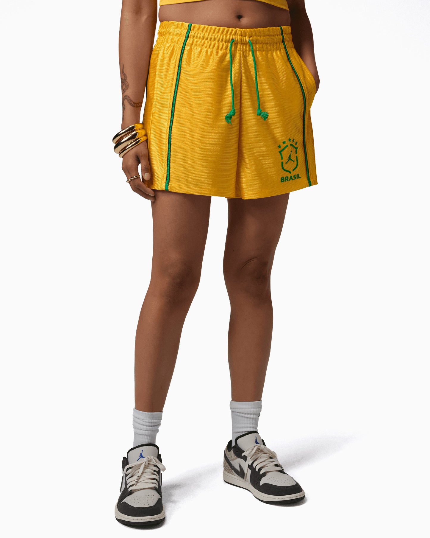 Pantalones cortos Jordan Brooklyn Brasil para mujer