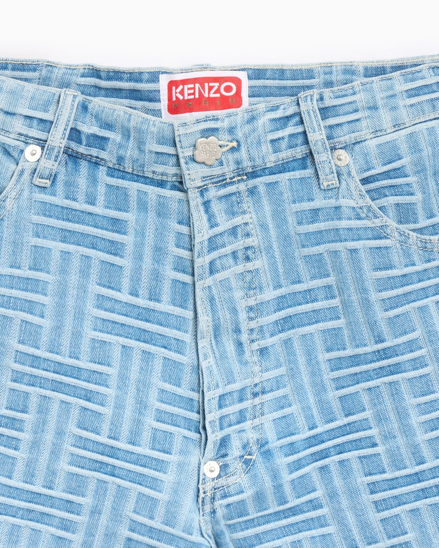 Pantalones cortos Straight Kenzo Weave Men's Straight Shorts para hombre