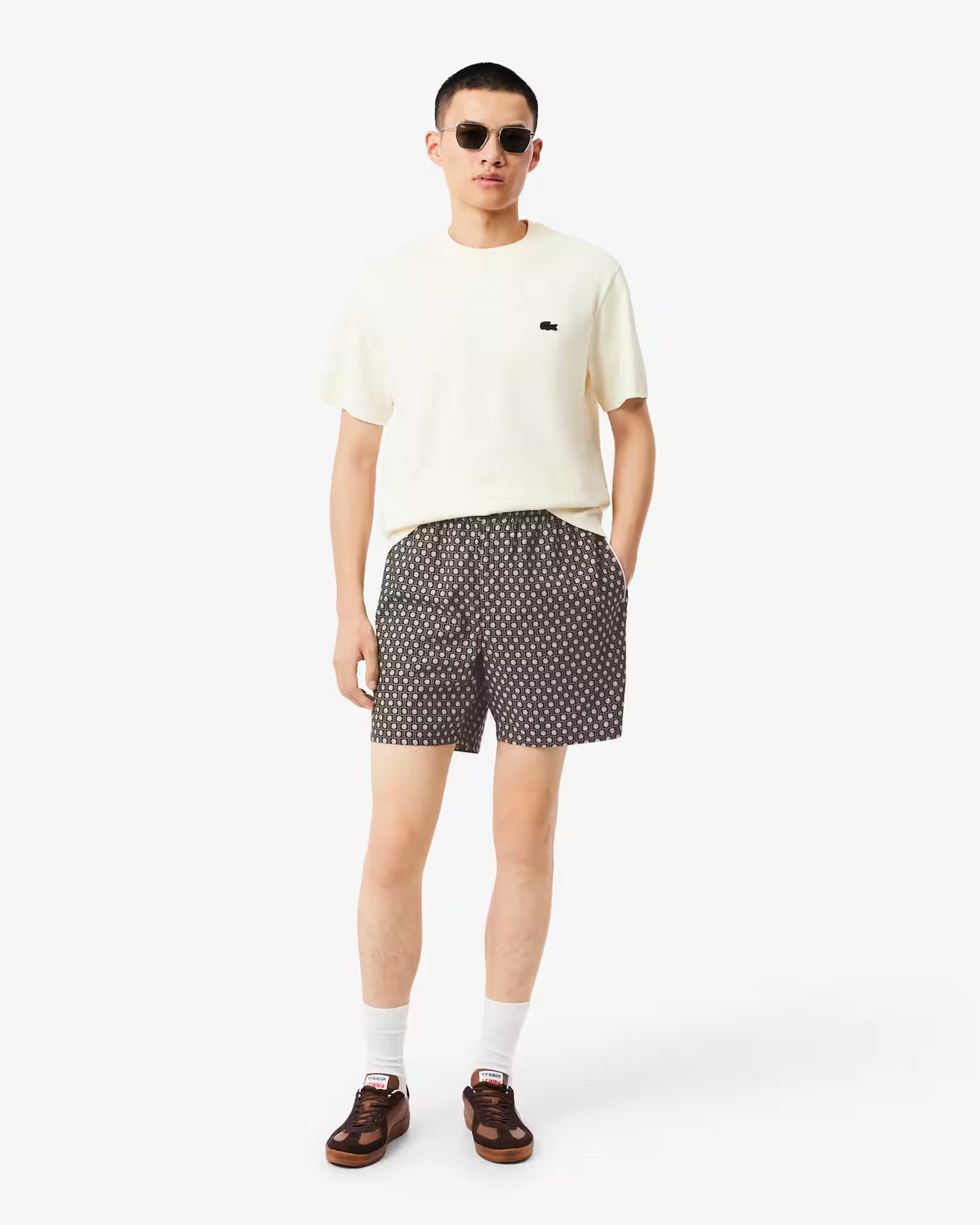Pantalones cortos Relaxed Estampado Lacoste para hombre