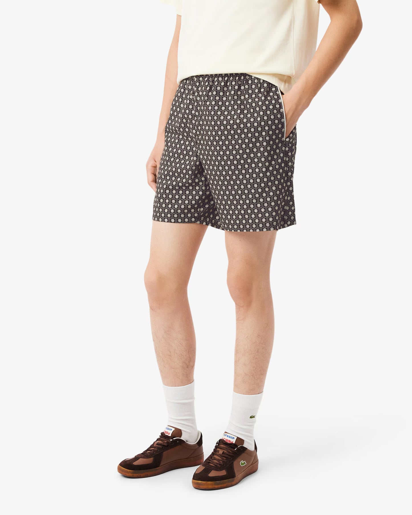 Pantalones cortos Relaxed Estampado Lacoste para hombre