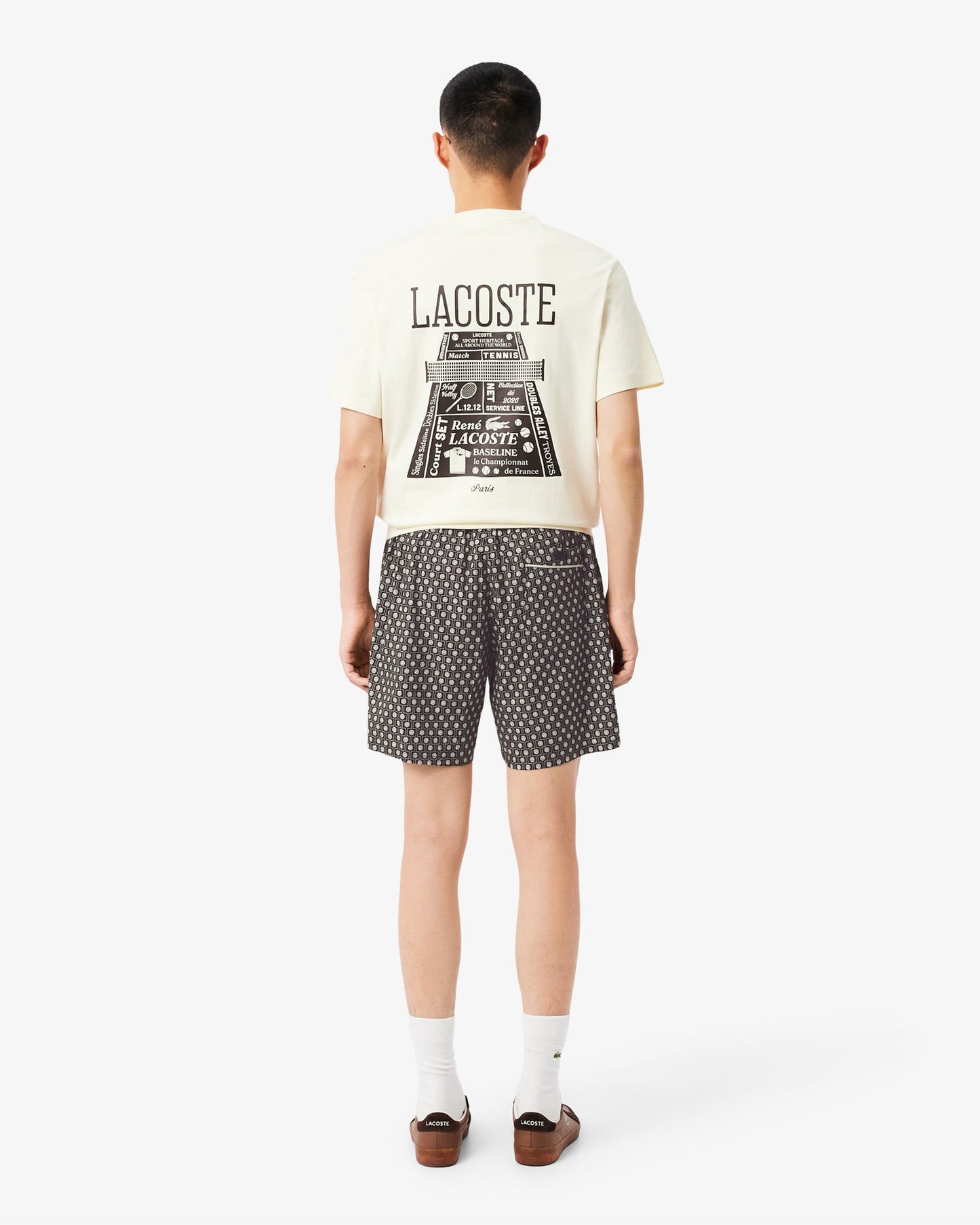 Pantalones cortos Relaxed Estampado Lacoste para hombre
