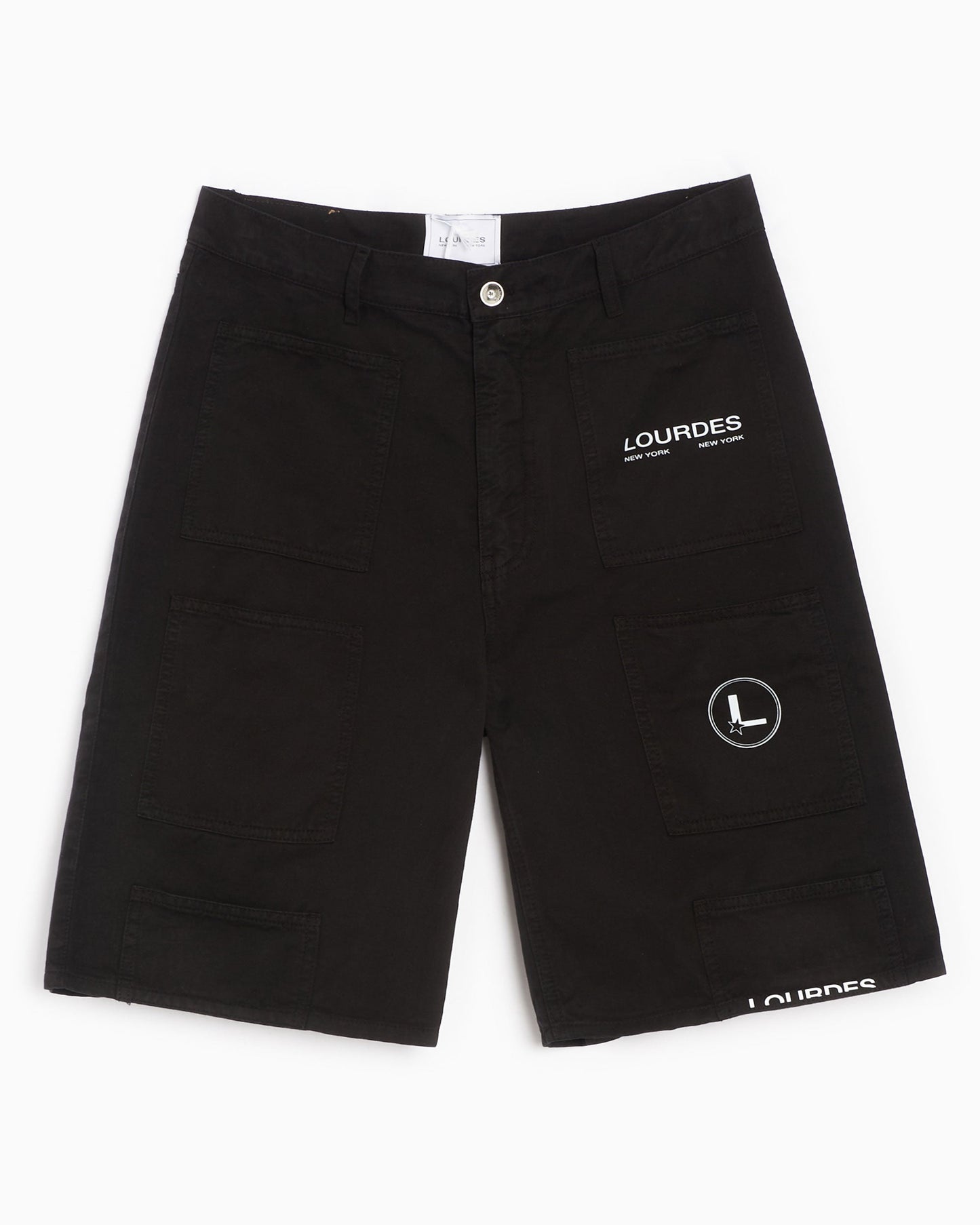 Pantalones cortos Lourdes New York 12 Pockets Unisex Cargo Shorts Unisex