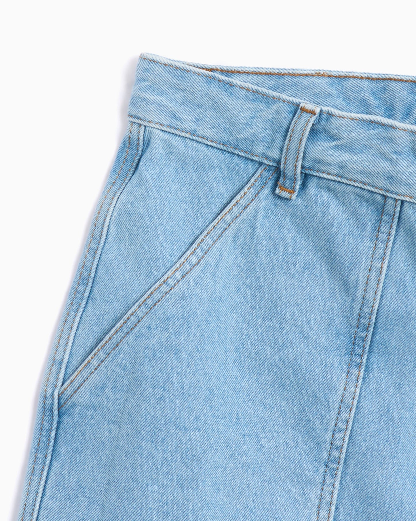 Pantalones cortos Maison Kitsuné Maison Kitsuné Workwear Men's Denim Shorts para hombre