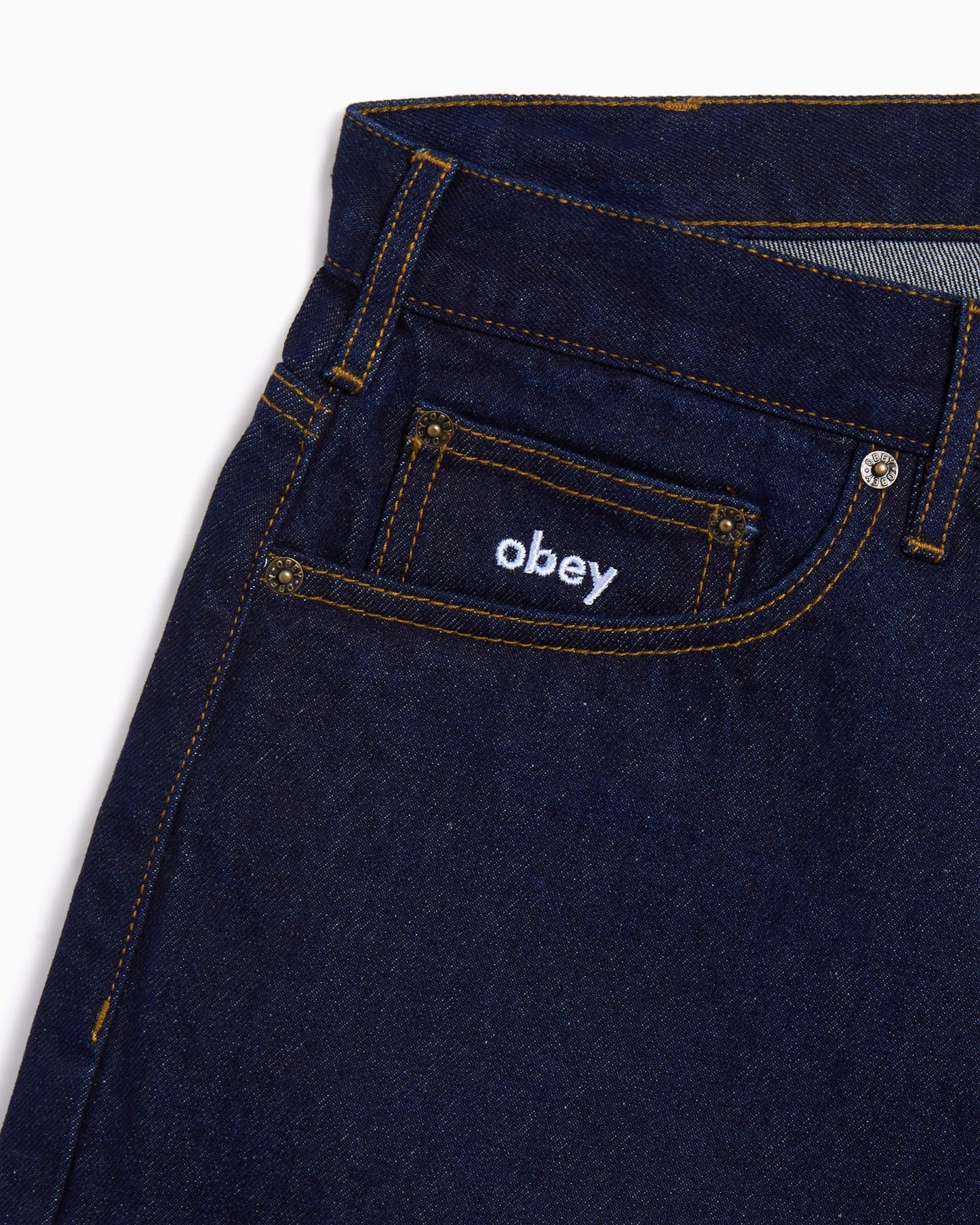 Pantalones cortos Relaxed Denim OBEY Clothing Bigwig para hombre