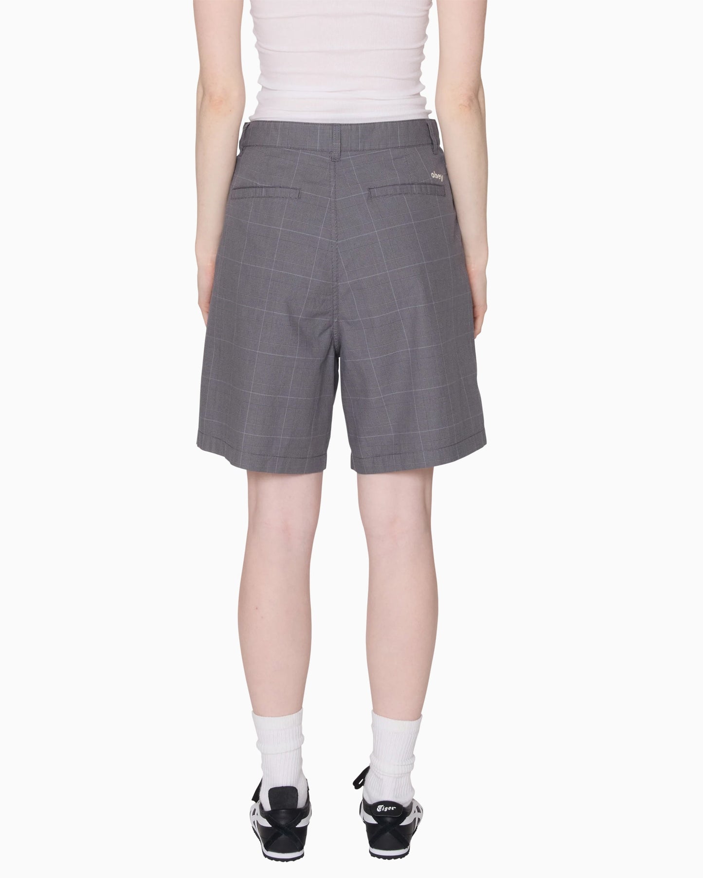 Pantalones chinos Relaxed A cuadros OBEY Clothing Olivia para mujer