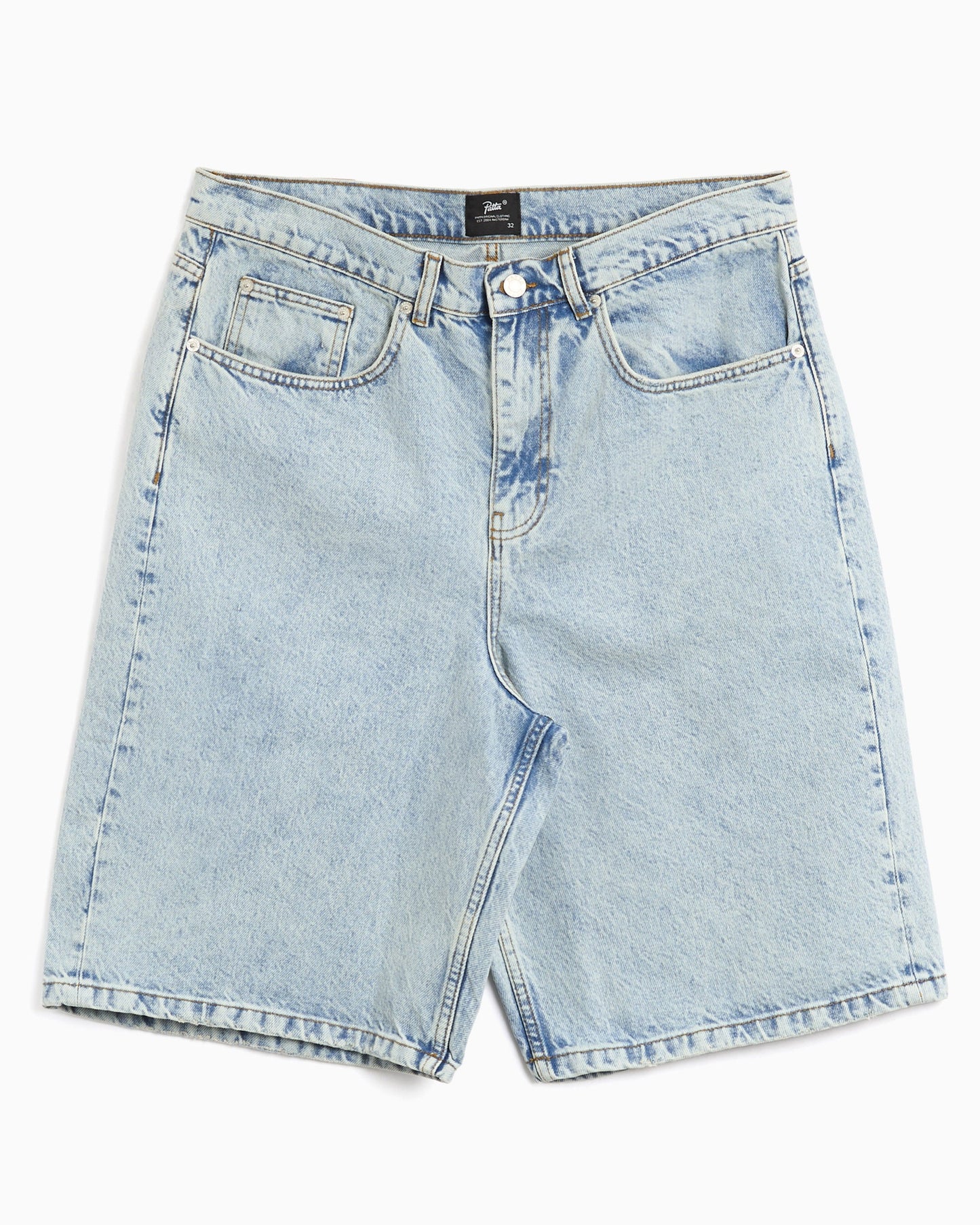 Pantalones cortos Oversize Patta Light Wash para hombre