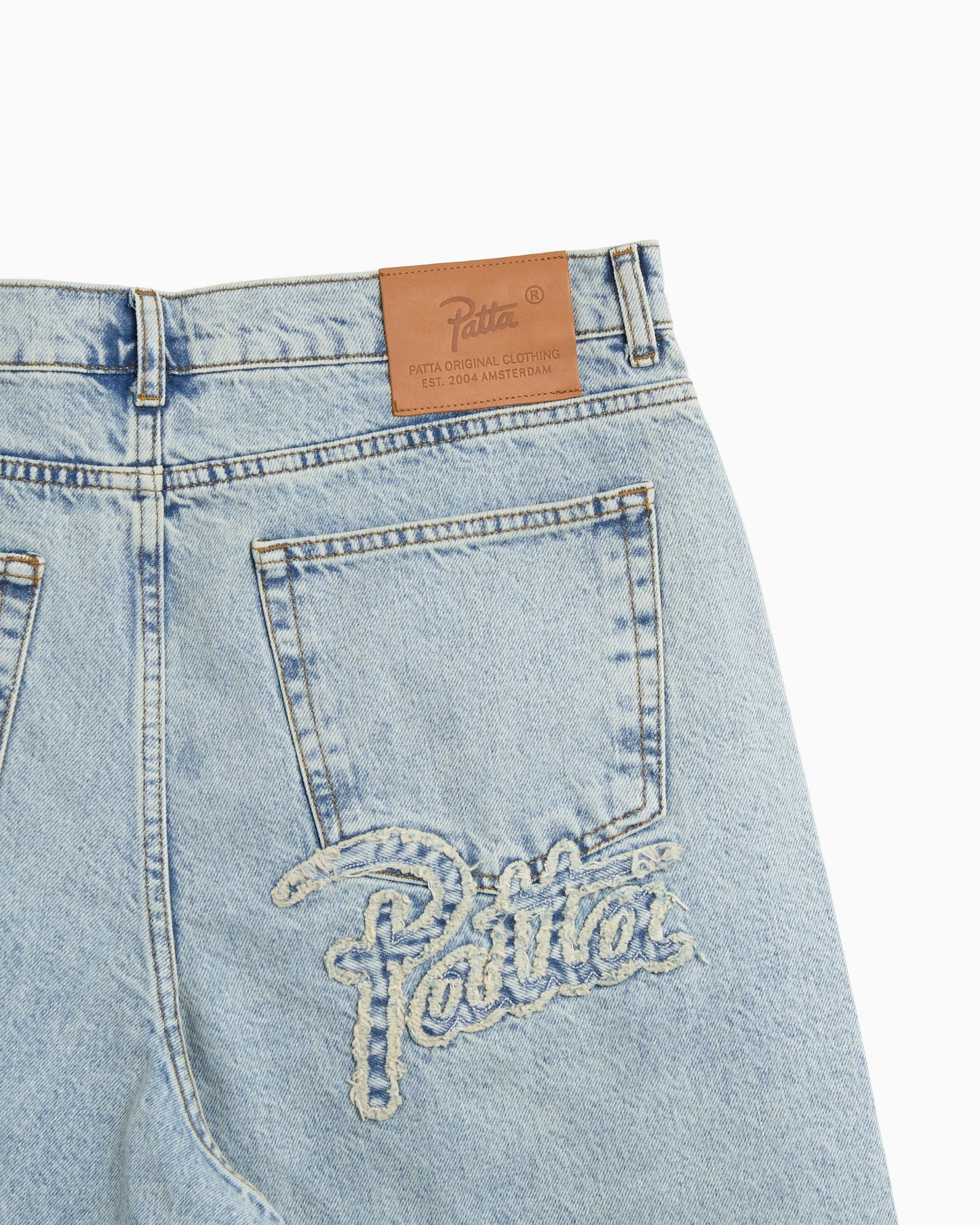 Pantalones cortos Oversize Patta Light Wash para hombre