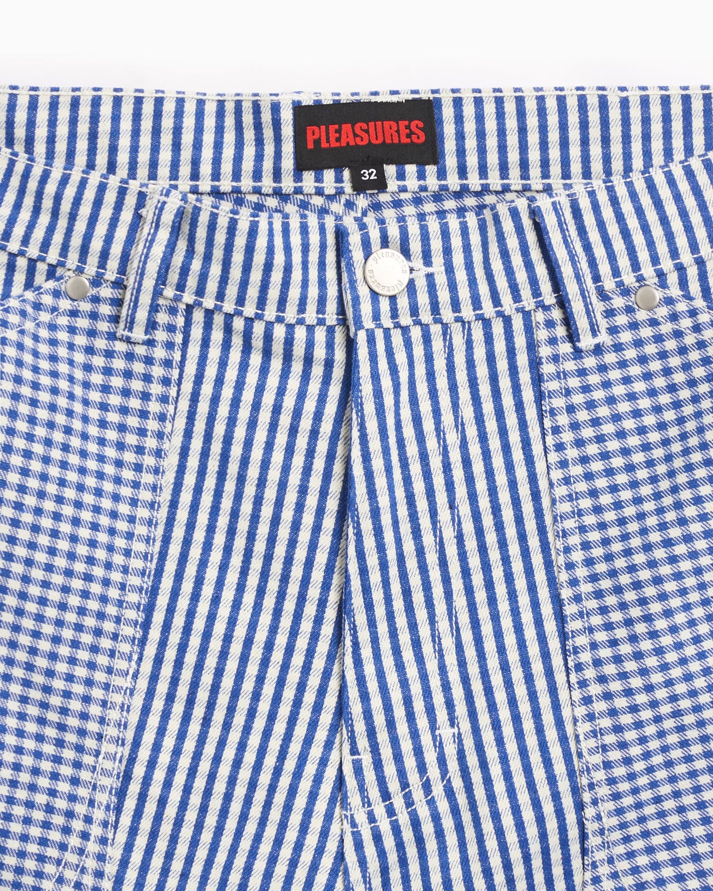 Pantalones cortos Pleasures Ultra Men's Plaid Shorts para hombre