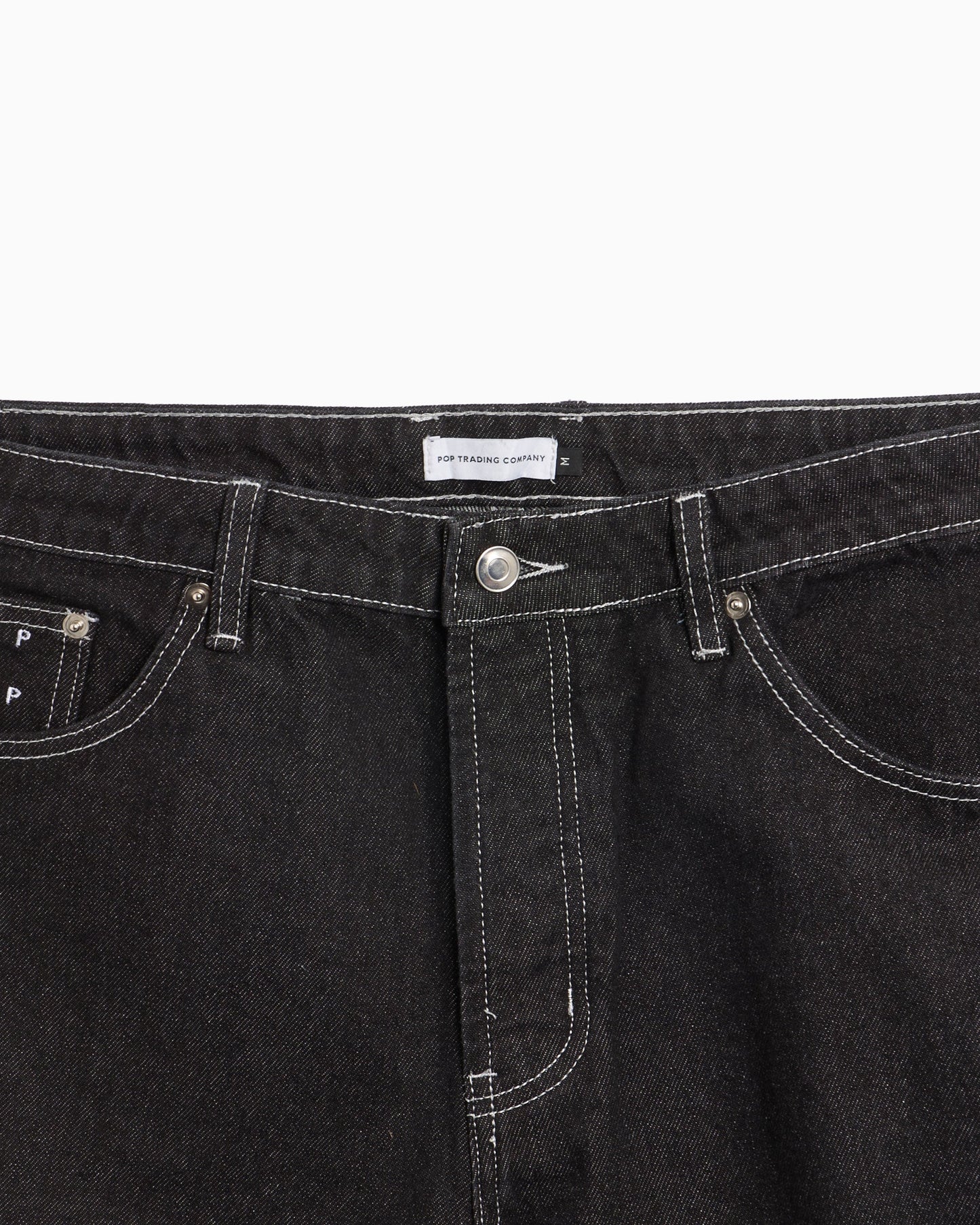 Pantalones cortos Relaxed Pop Trading Company Longer DRS Men's Denim Shorts para hombre