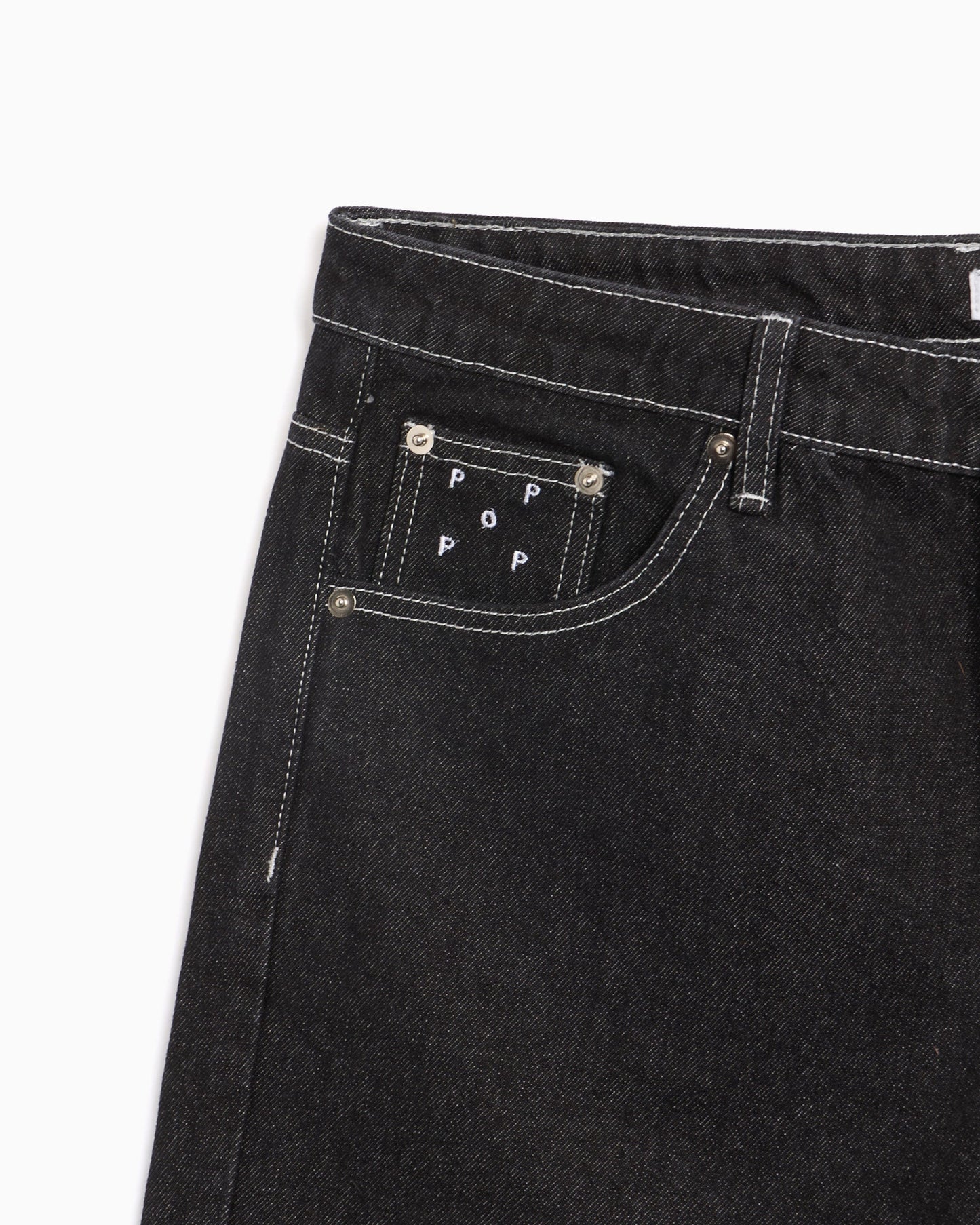 Pantalones cortos Relaxed Pop Trading Company Longer DRS Men's Denim Shorts para hombre