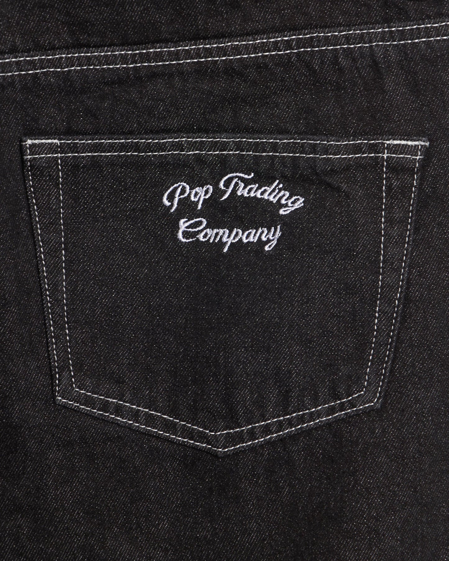 Pantalones cortos Relaxed Pop Trading Company Longer DRS Men's Denim Shorts para hombre