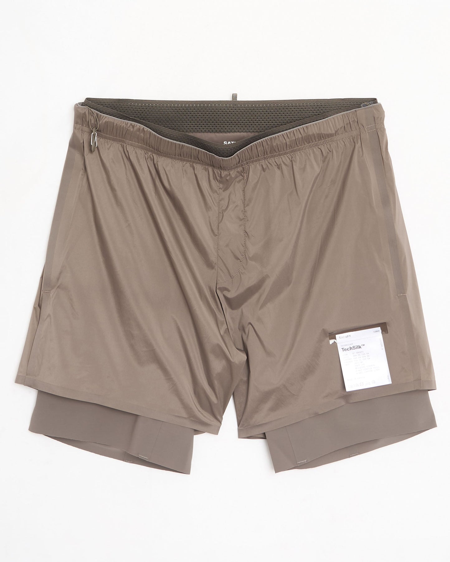 Pantalones cortos con logo SATISFY TechSilk 8" para hombre