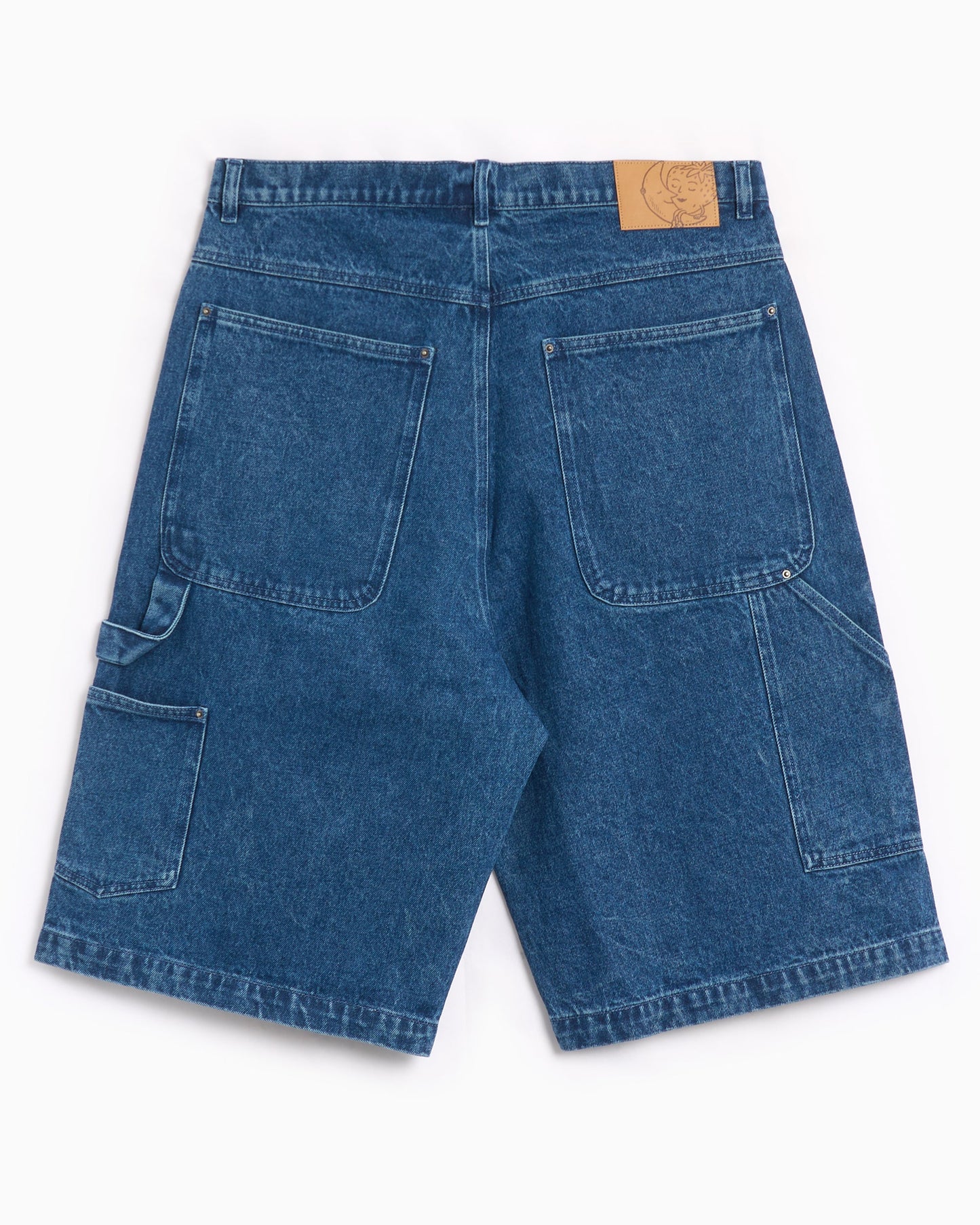 Pantalones cortos Sky High Farm Workwear Mindblown Unisex Print Denim Shorts Unisex