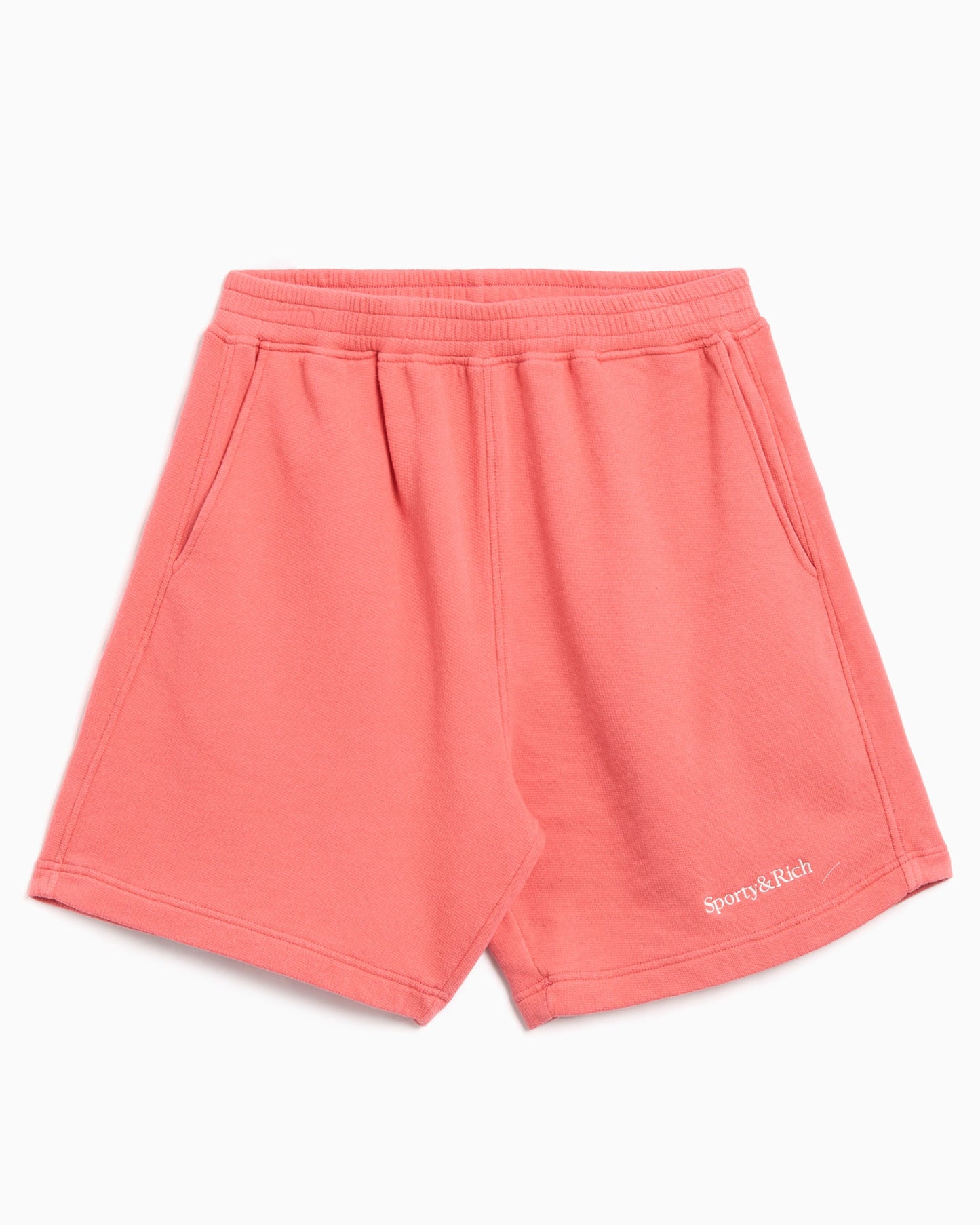 Pantalones cortos Sporty & Rich Serif Logo Unisex Soft Gym Shorts Unisex
