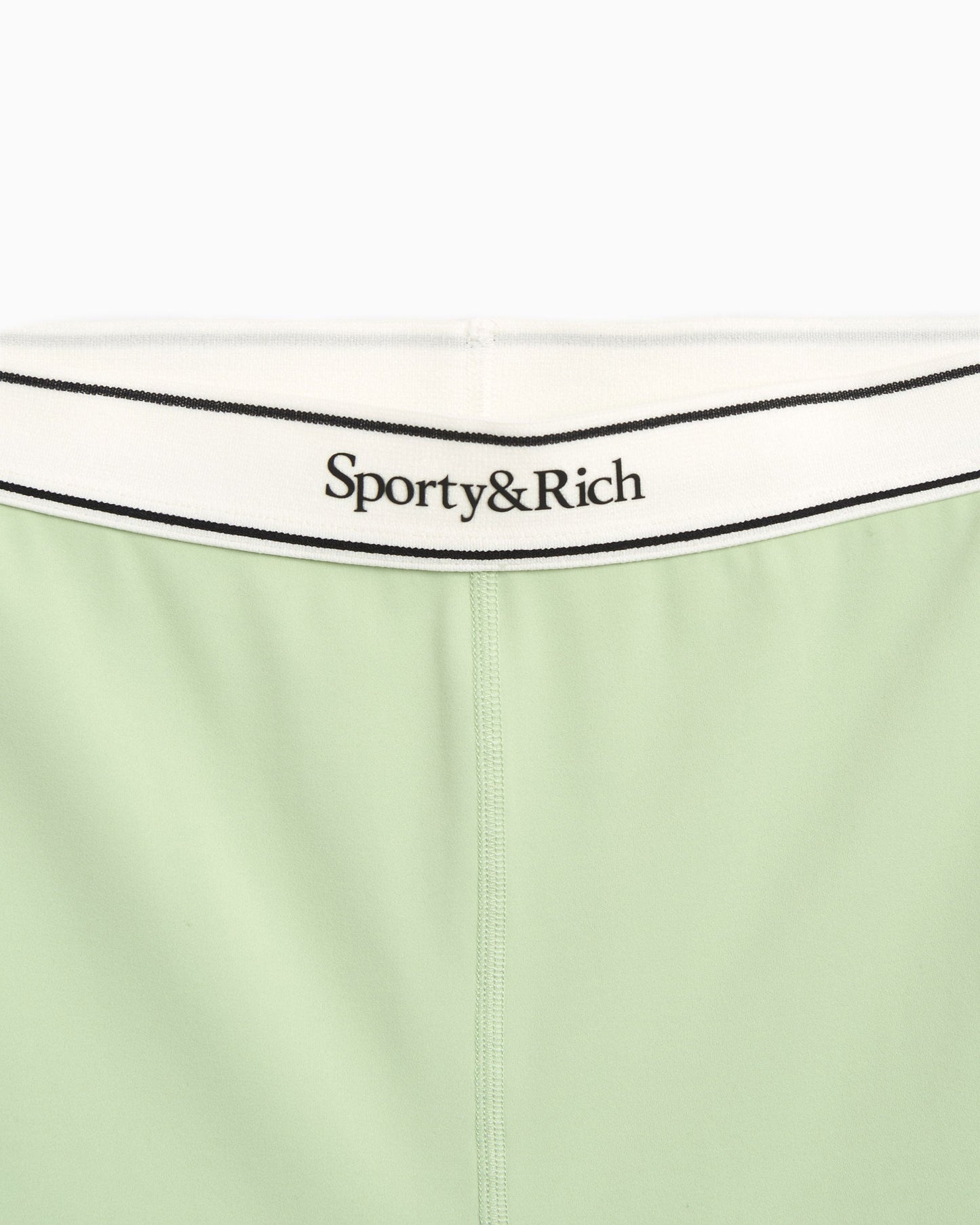 Pantalones cortos Sporty & Rich Serif Logo Women's Biker Shorts para mujer
