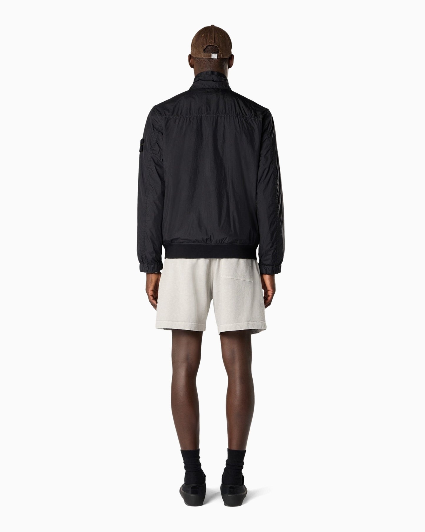 Pantalones cortos Stone Island Malfilé "Old Effect" para hombre