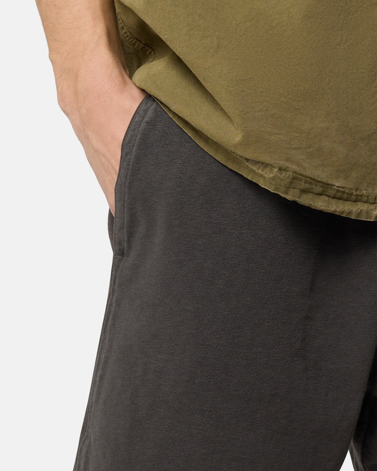 Pantalones cortos Stone Island Malfilé "Old Effect" para hombre