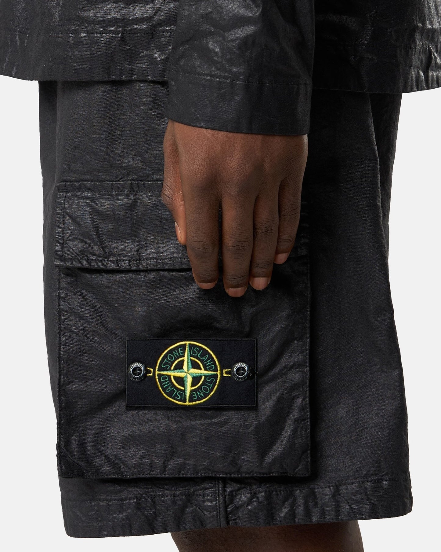 Pantalones cortos Relaxed Stone Island Nylon Panama para hombre