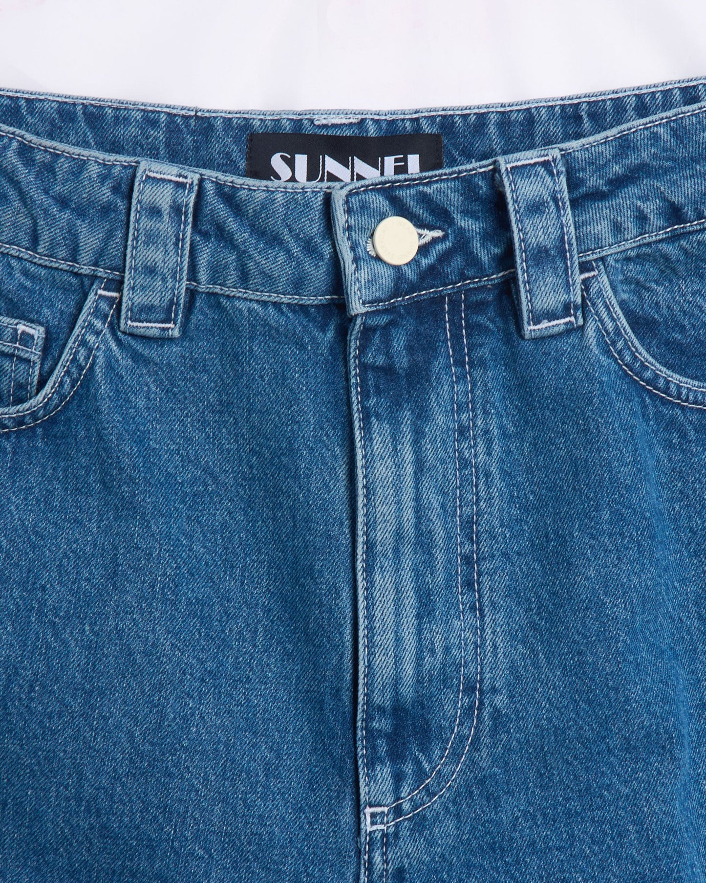Pantalones cortos Relaxed Sunnei Classic Men's Denim Shorts para hombre