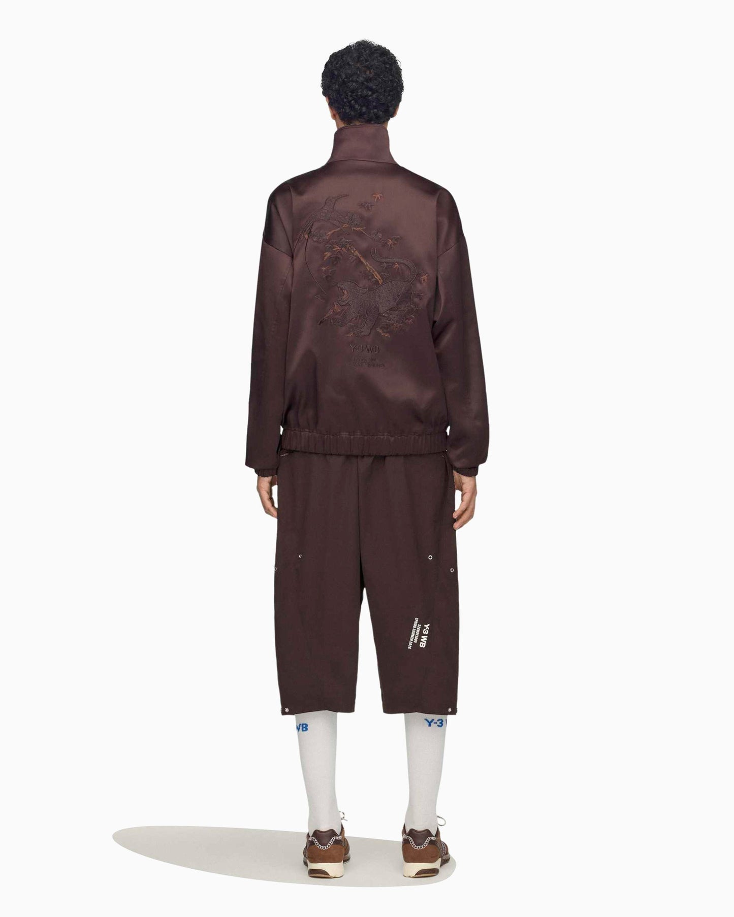 Pantalones cortos Relaxed Y-3 x Wales Bonner Rip para hombre