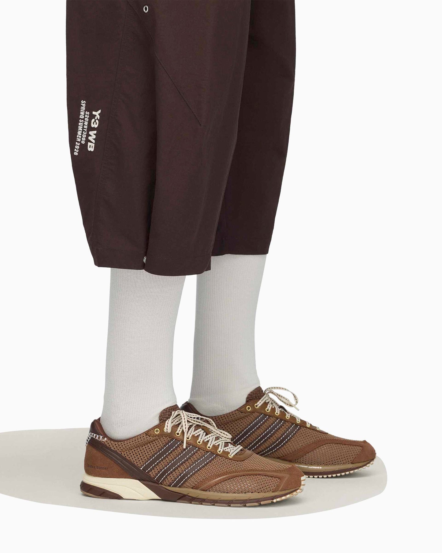 Pantalones cortos Relaxed Y-3 x Wales Bonner Rip para hombre