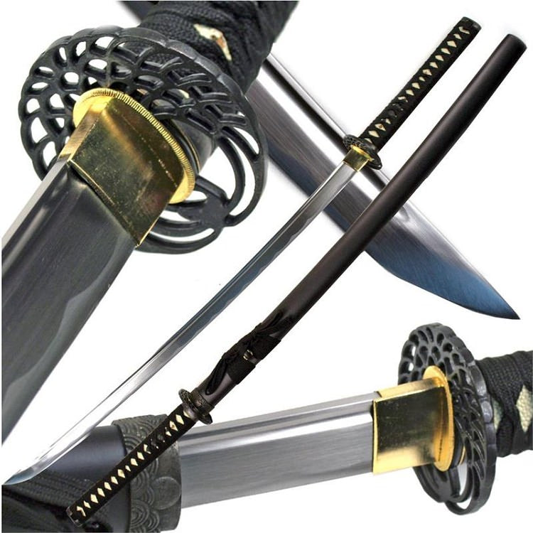 Crane Katana Handmade Samurai Sword Carbon Steel Full Tang - TOPHATTER'S ARMORY DEALS