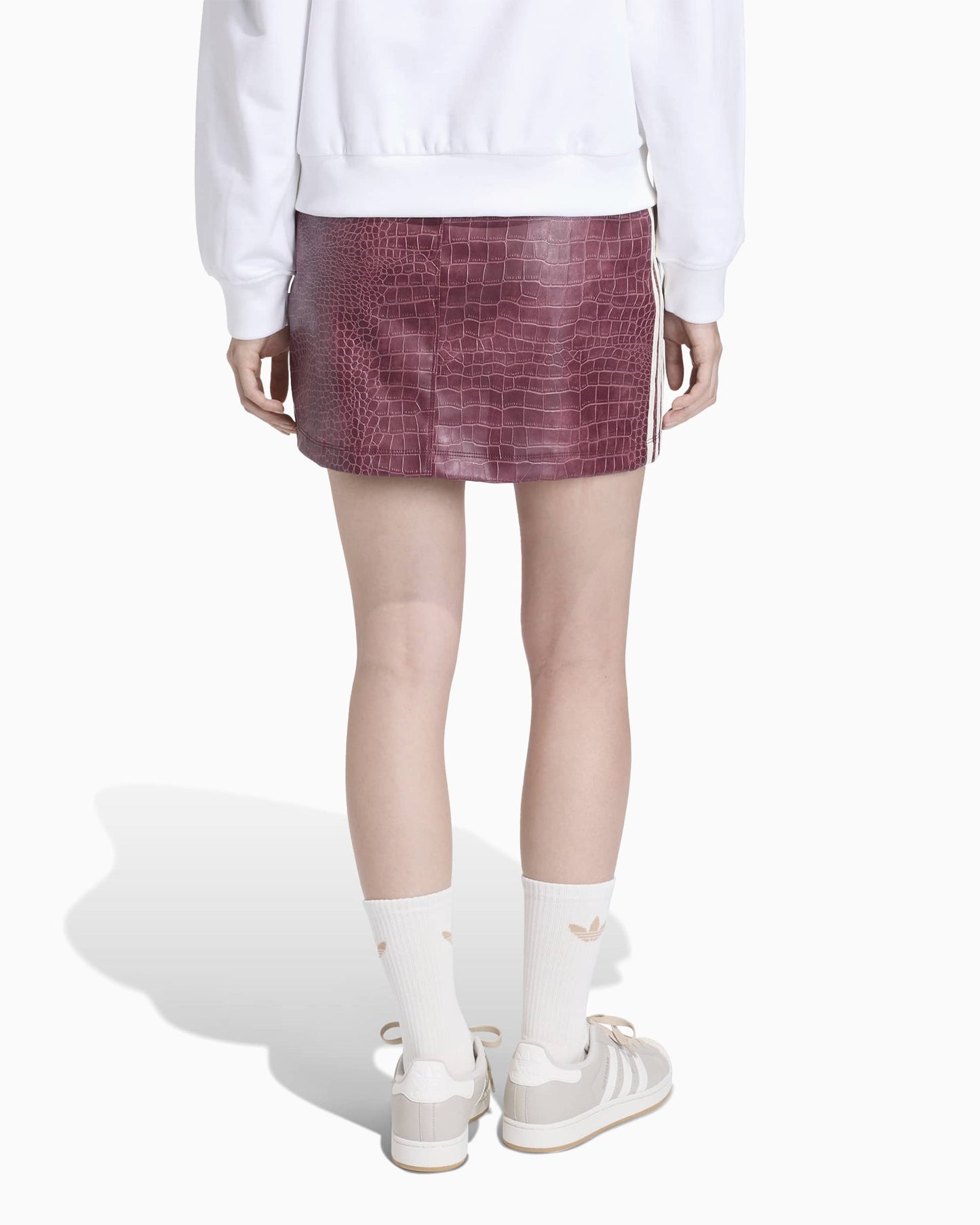 Falda corta adidas Originals Pleather para mujer