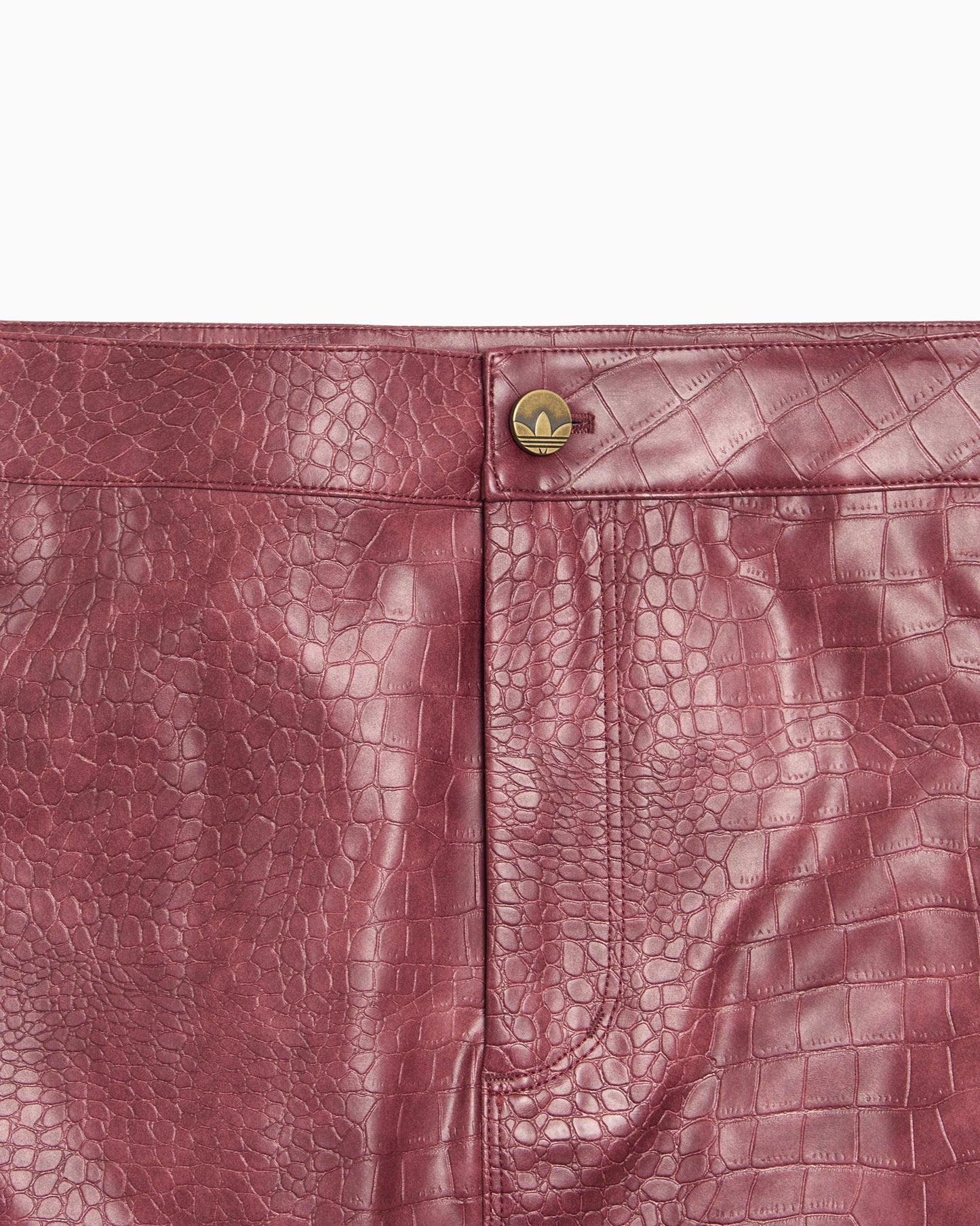 Falda corta adidas Originals Pleather para mujer