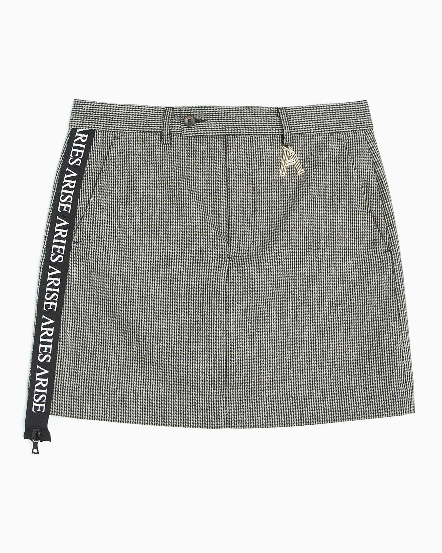 Falda Aries Zip Detail Tailored Women's Mini Skirt para mujer