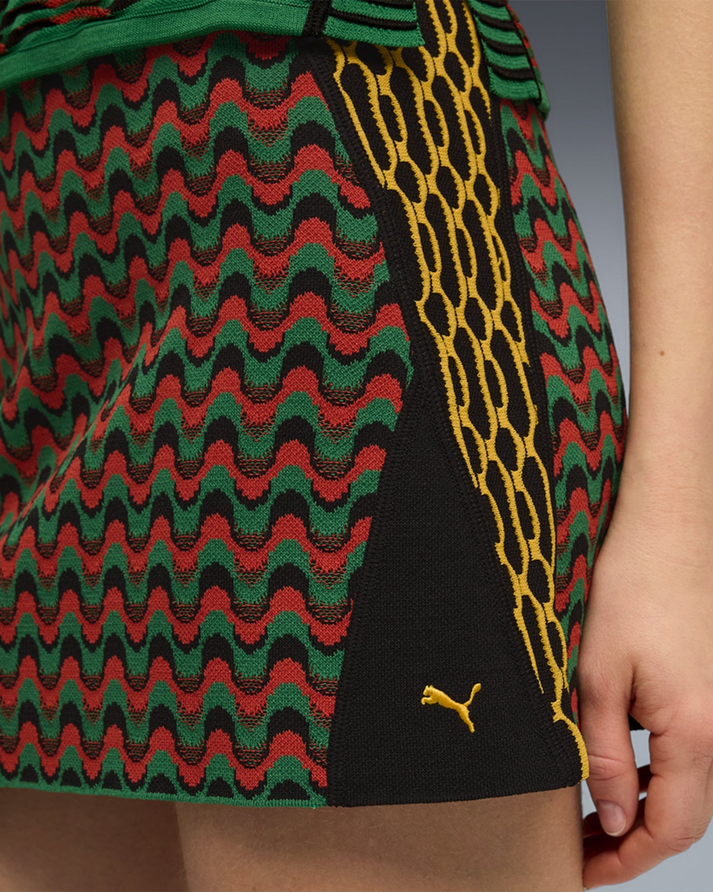 Falda corta con gráfico Slim Puma x Ahluwalia T7 para mujer