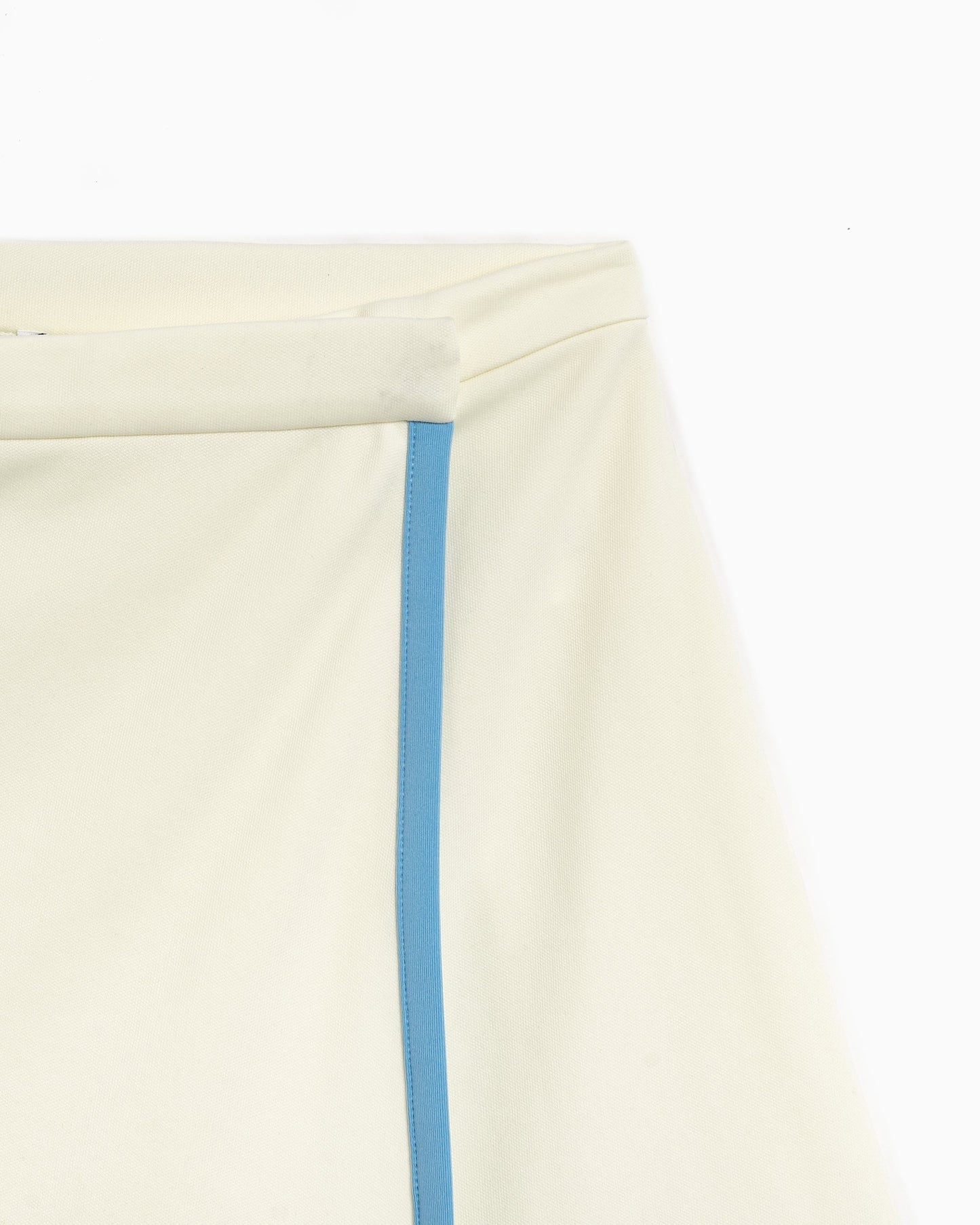 Falda Crop Sporty & Rich Serif Logo Embroidered Wrap Women's Skirt para mujer