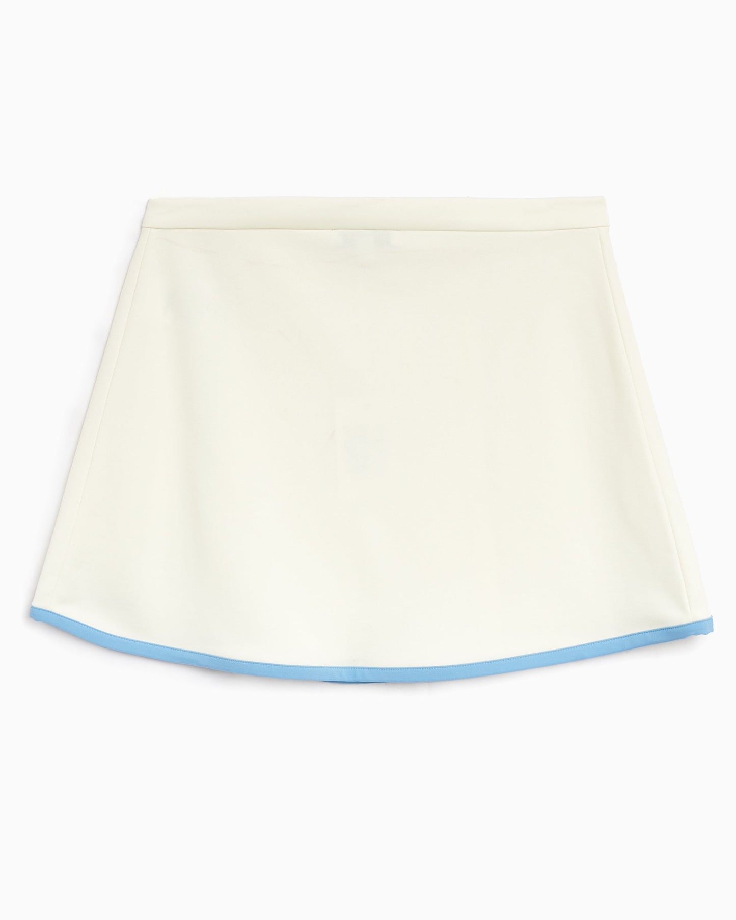 Falda Crop Sporty & Rich Serif Logo Embroidered Wrap Women's Skirt para mujer