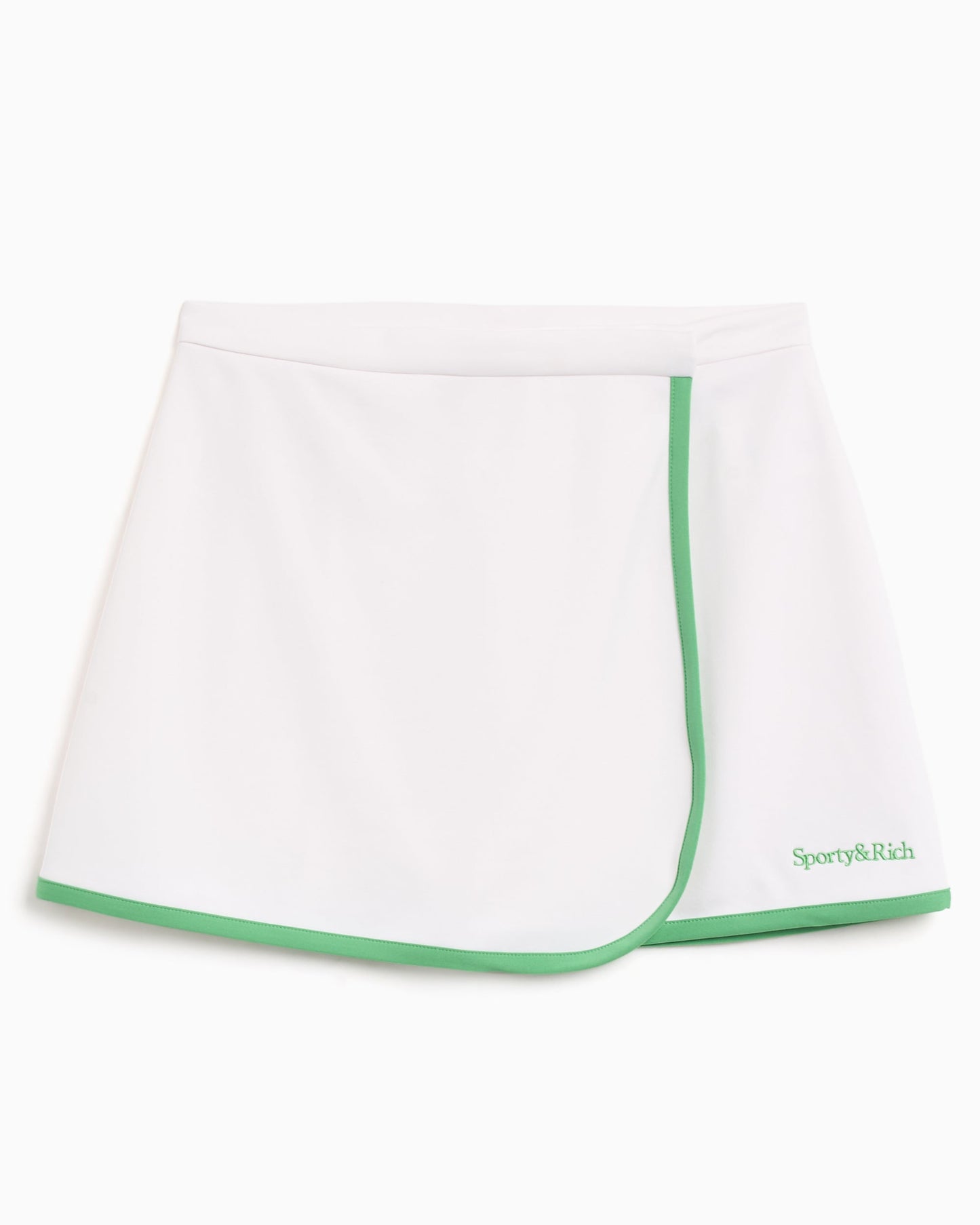 Falda Sporty & Rich Serif Logo Embroidered Wrap Women's Skirt para mujer