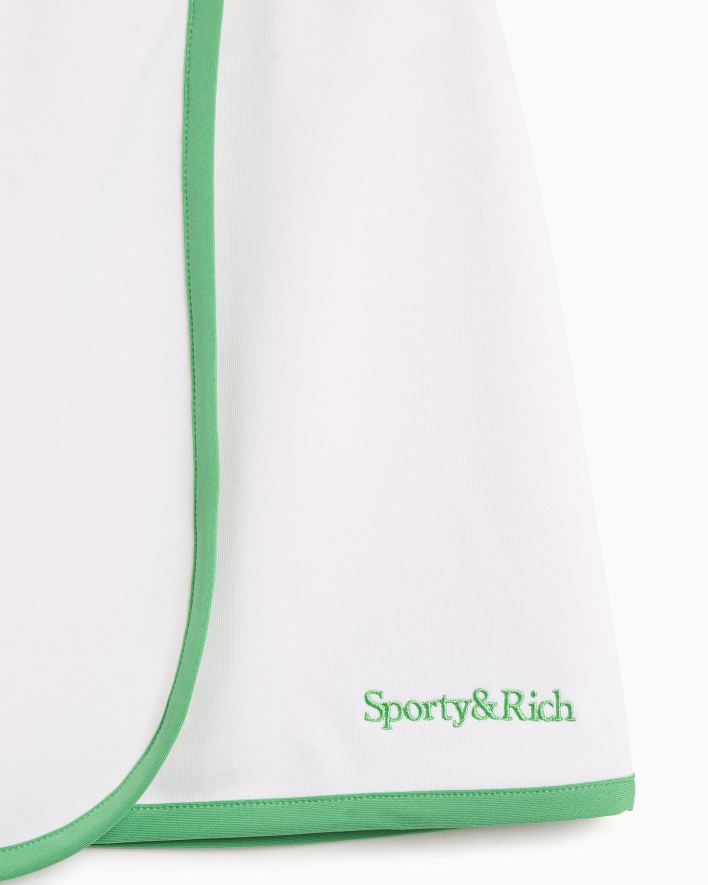 Falda Sporty & Rich Serif Logo Embroidered Wrap Women's Skirt para mujer