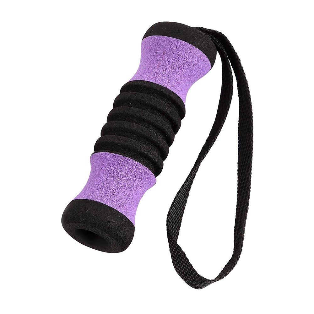 Purple Offset Walking Cane w/ Color matching Grip